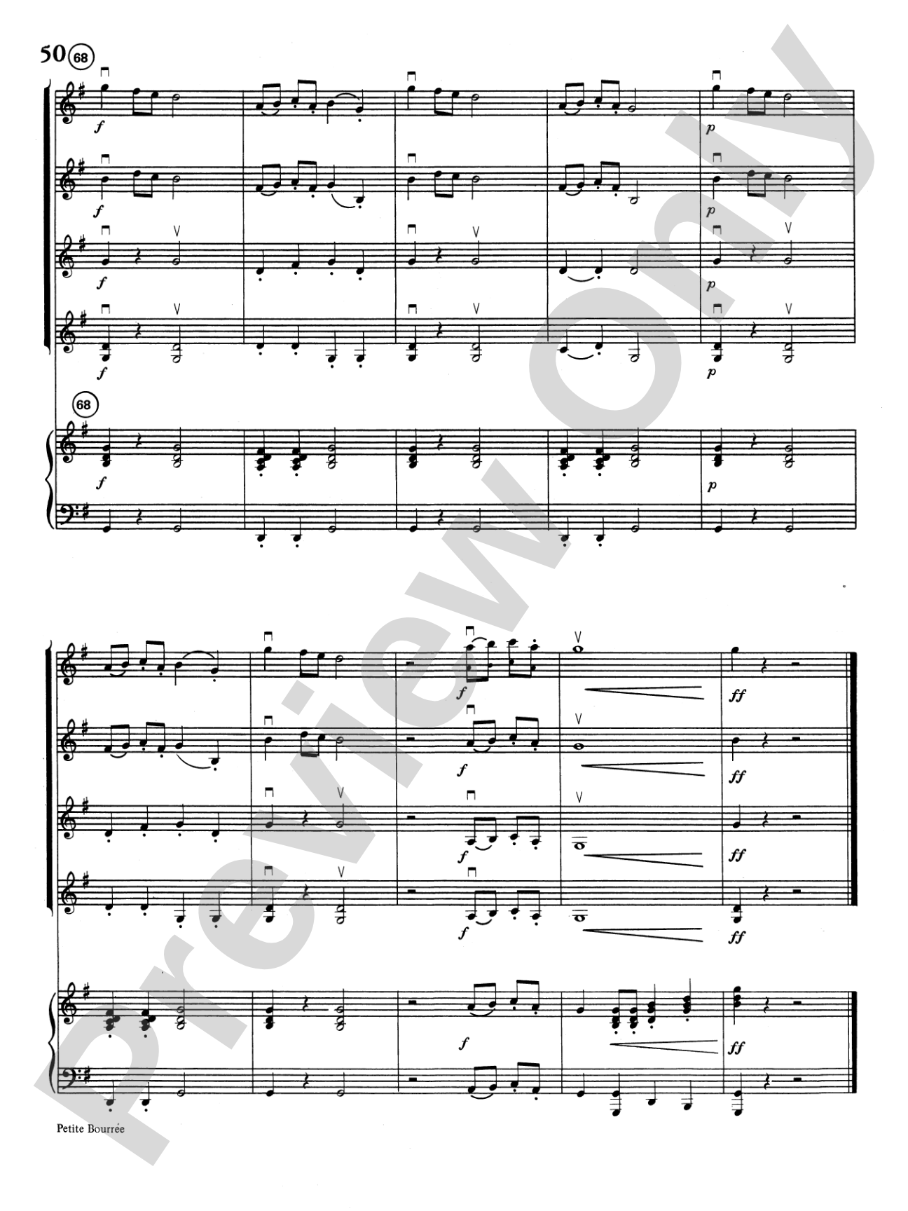 Highland/Etling Violin Quartet Series: Set 1: Violin