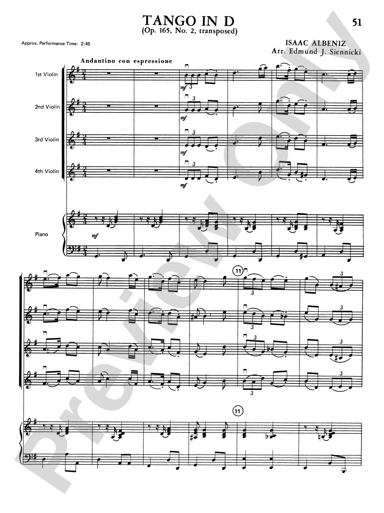 Highland/Etling Violin Quartet Series: Set 1: Violin