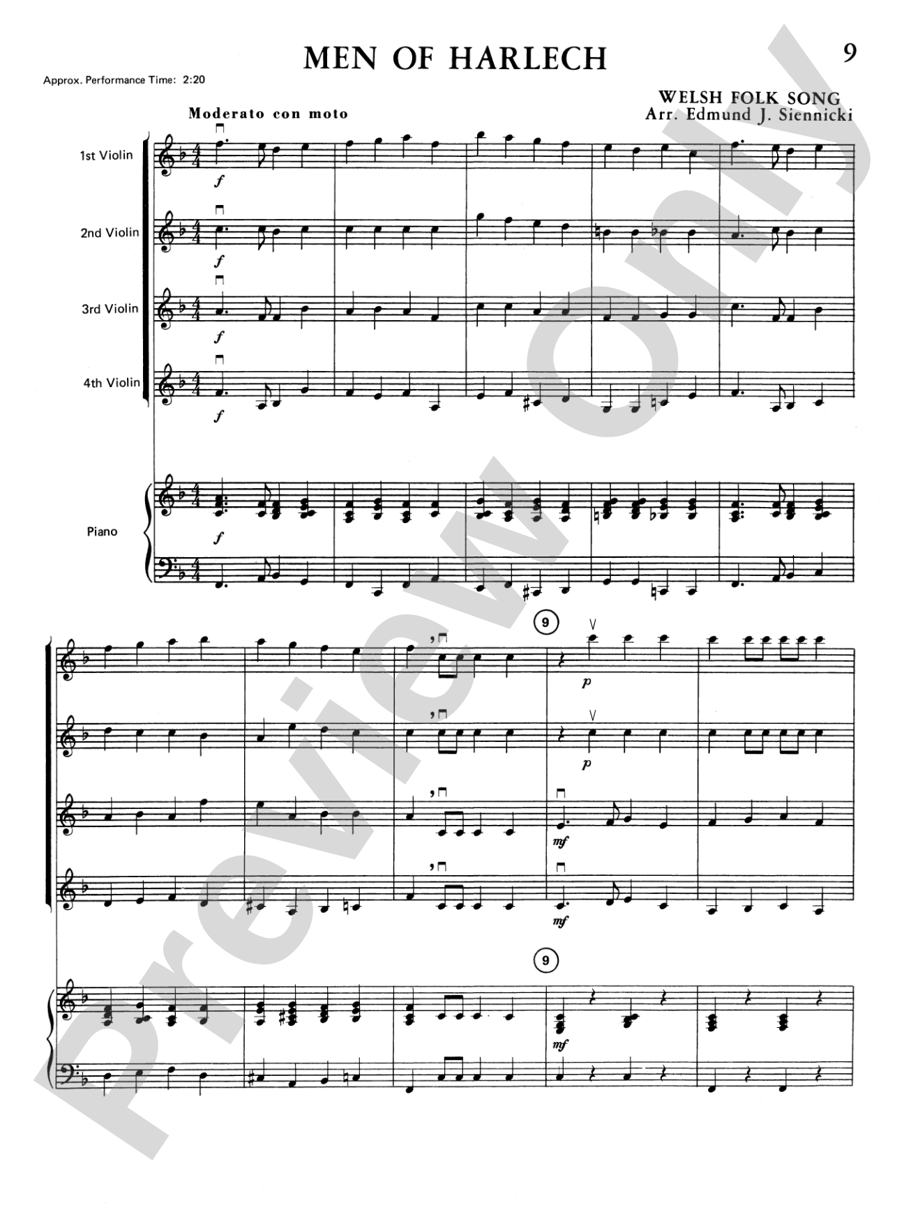 Highland/Etling Violin Quartet Series: Set 1: Violin