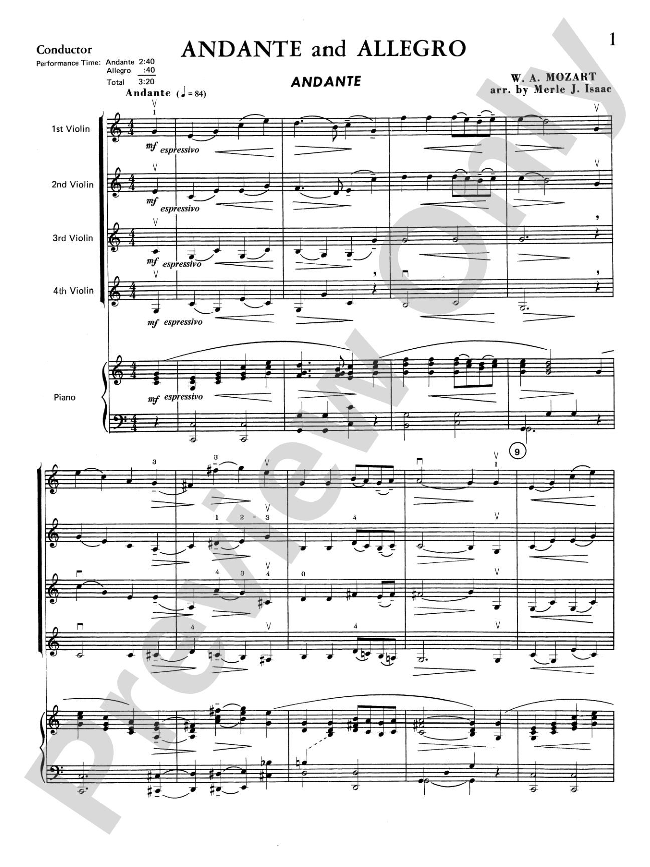 Highland/Etling Violin Quartet Series: Set 2: Violin