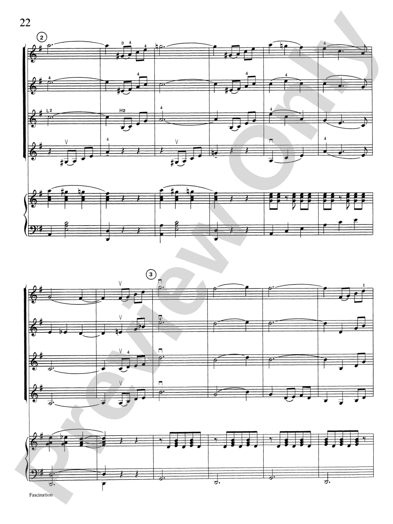 Highland/Etling Violin Quartet Series: Set 2: Violin
