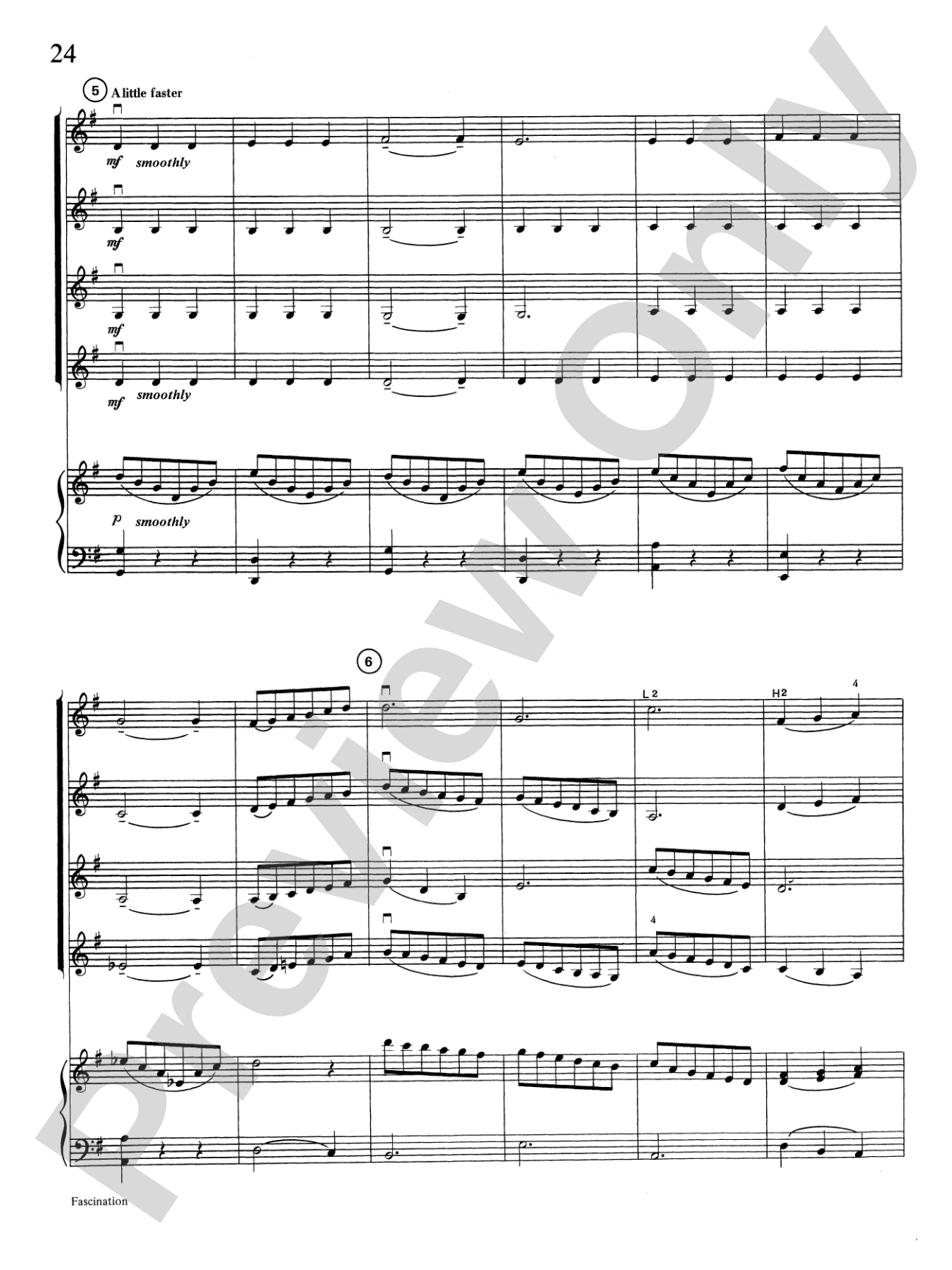 Highland/Etling Violin Quartet Series: Set 2: Violin