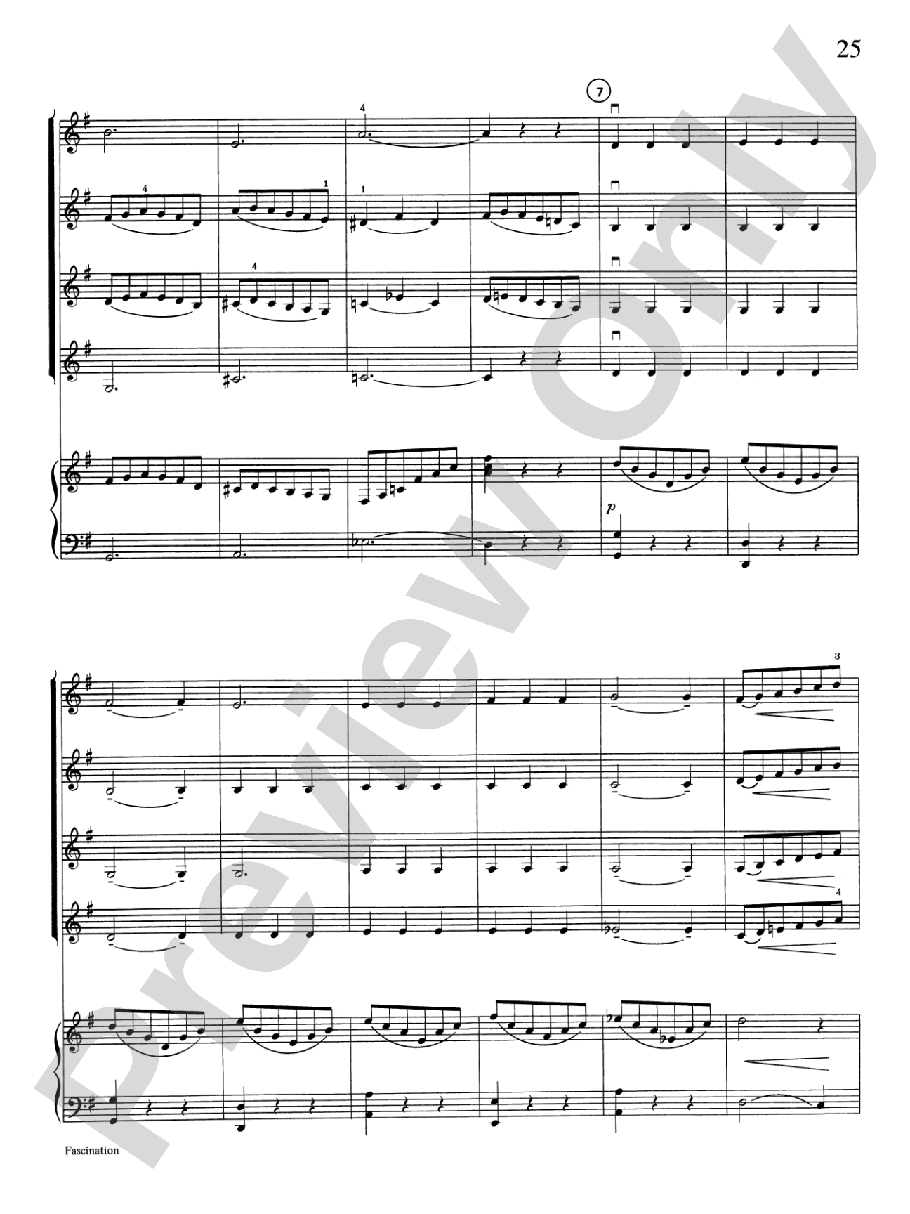 Highland/Etling Violin Quartet Series: Set 2: Violin