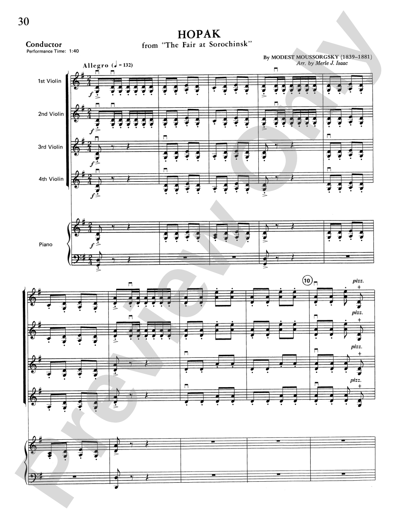 Highland/Etling Violin Quartet Series: Set 2: Violin