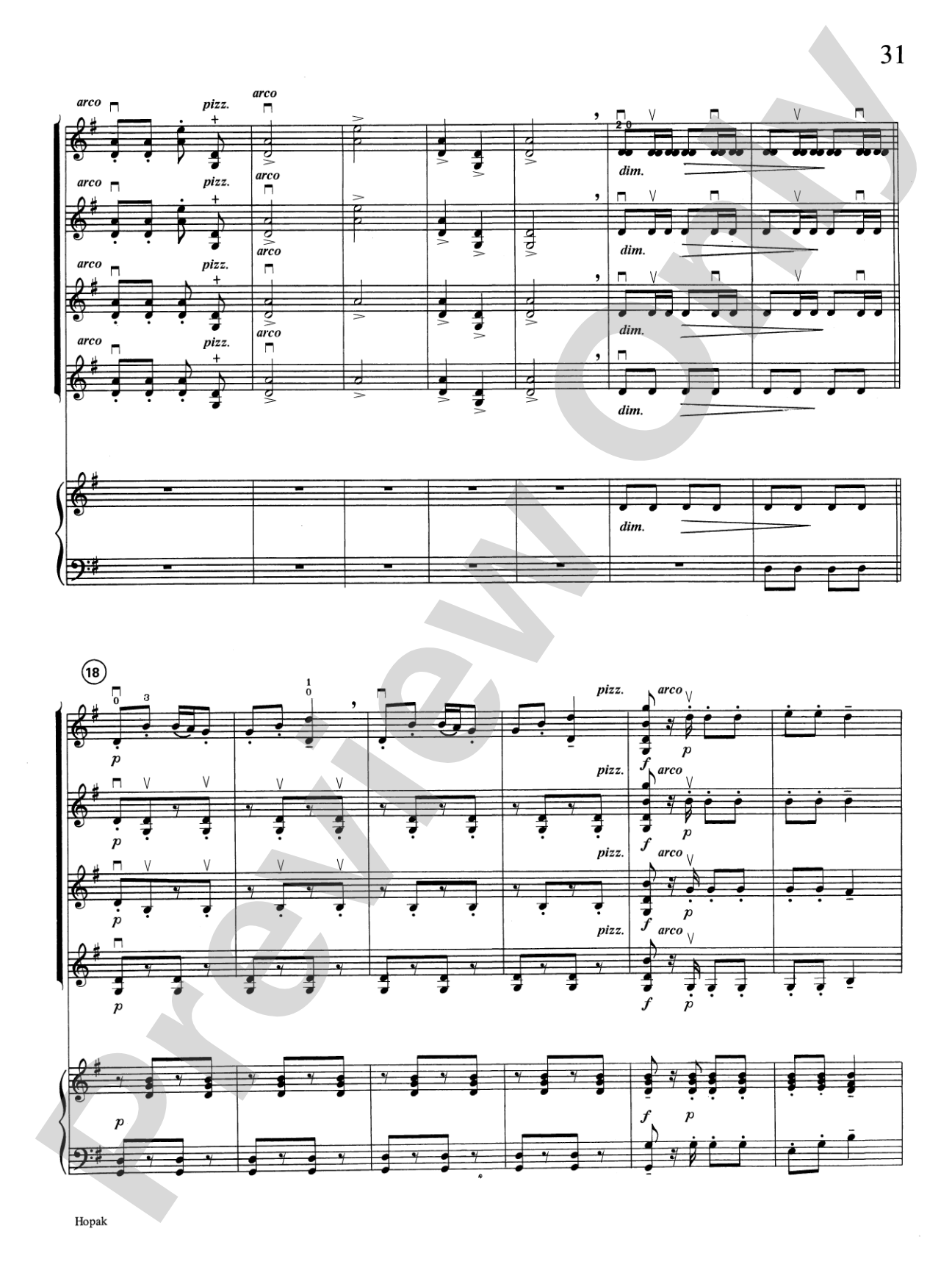 Highland/Etling Violin Quartet Series: Set 2: Violin