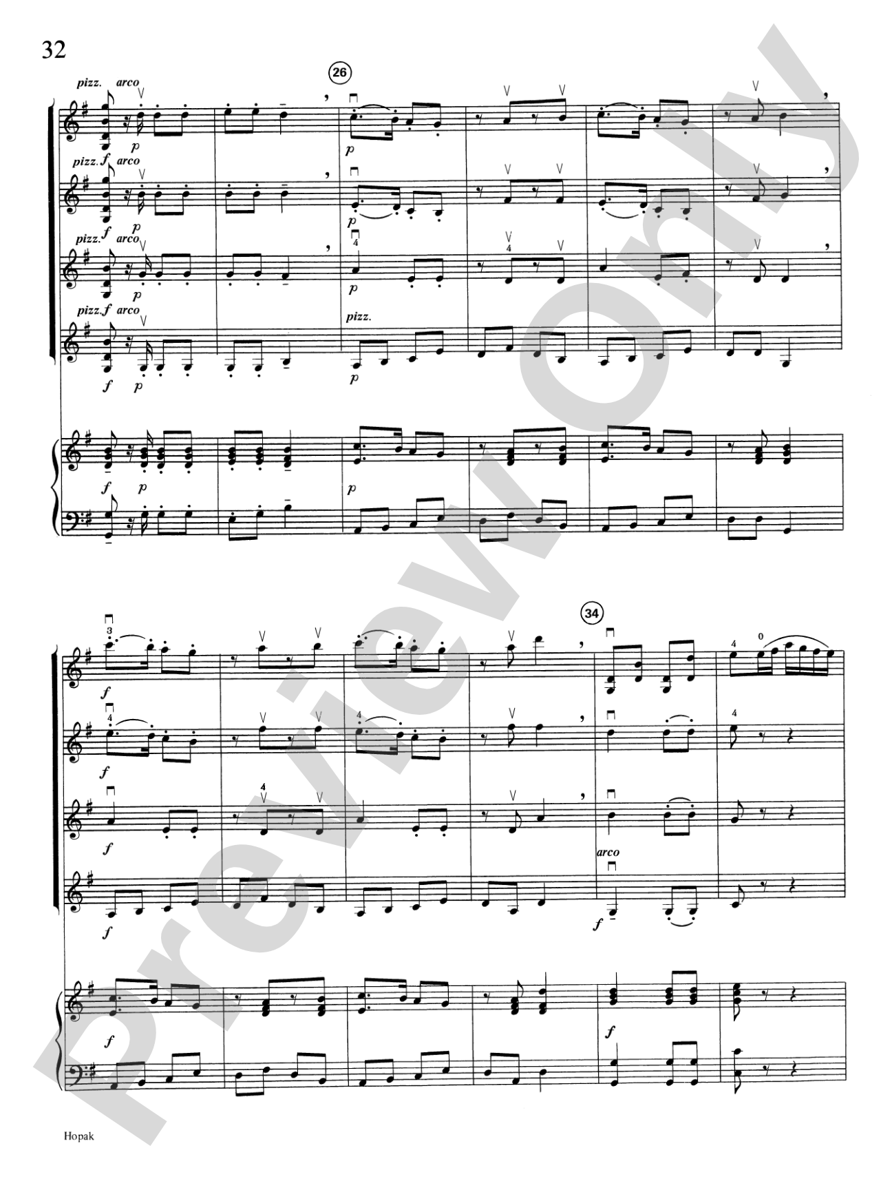 Highland/Etling Violin Quartet Series: Set 2: Violin