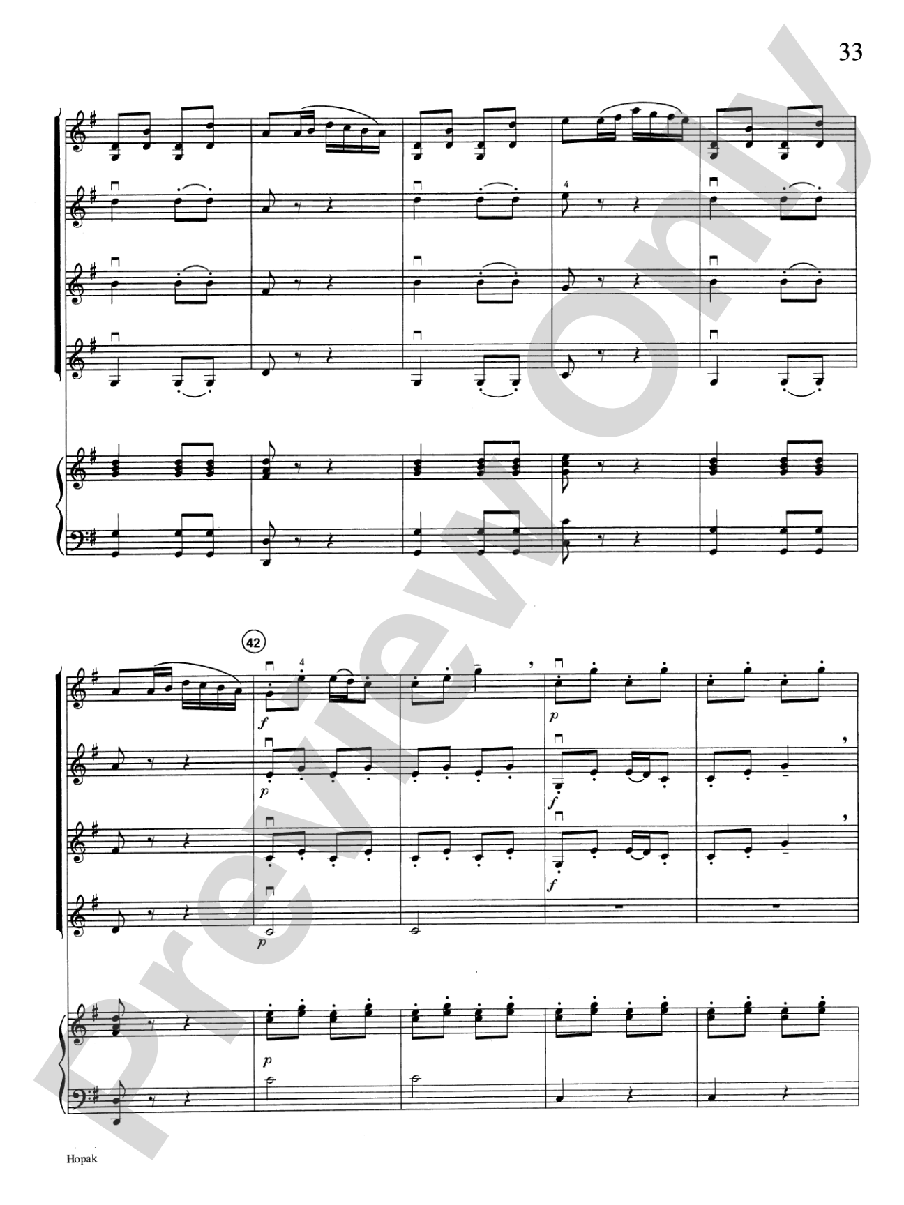 Highland/Etling Violin Quartet Series: Set 2: Violin