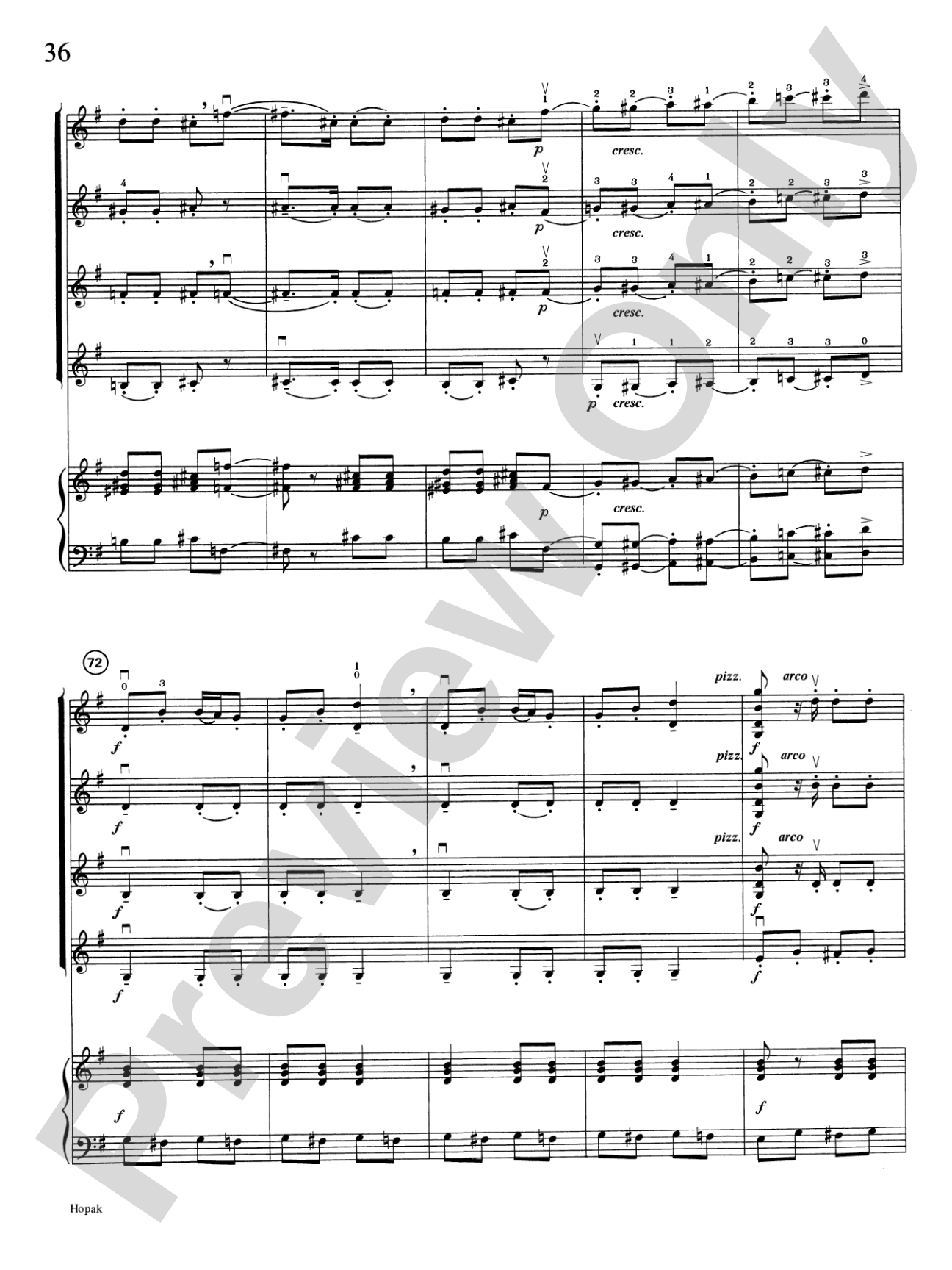 Highland/Etling Violin Quartet Series: Set 2: Violin