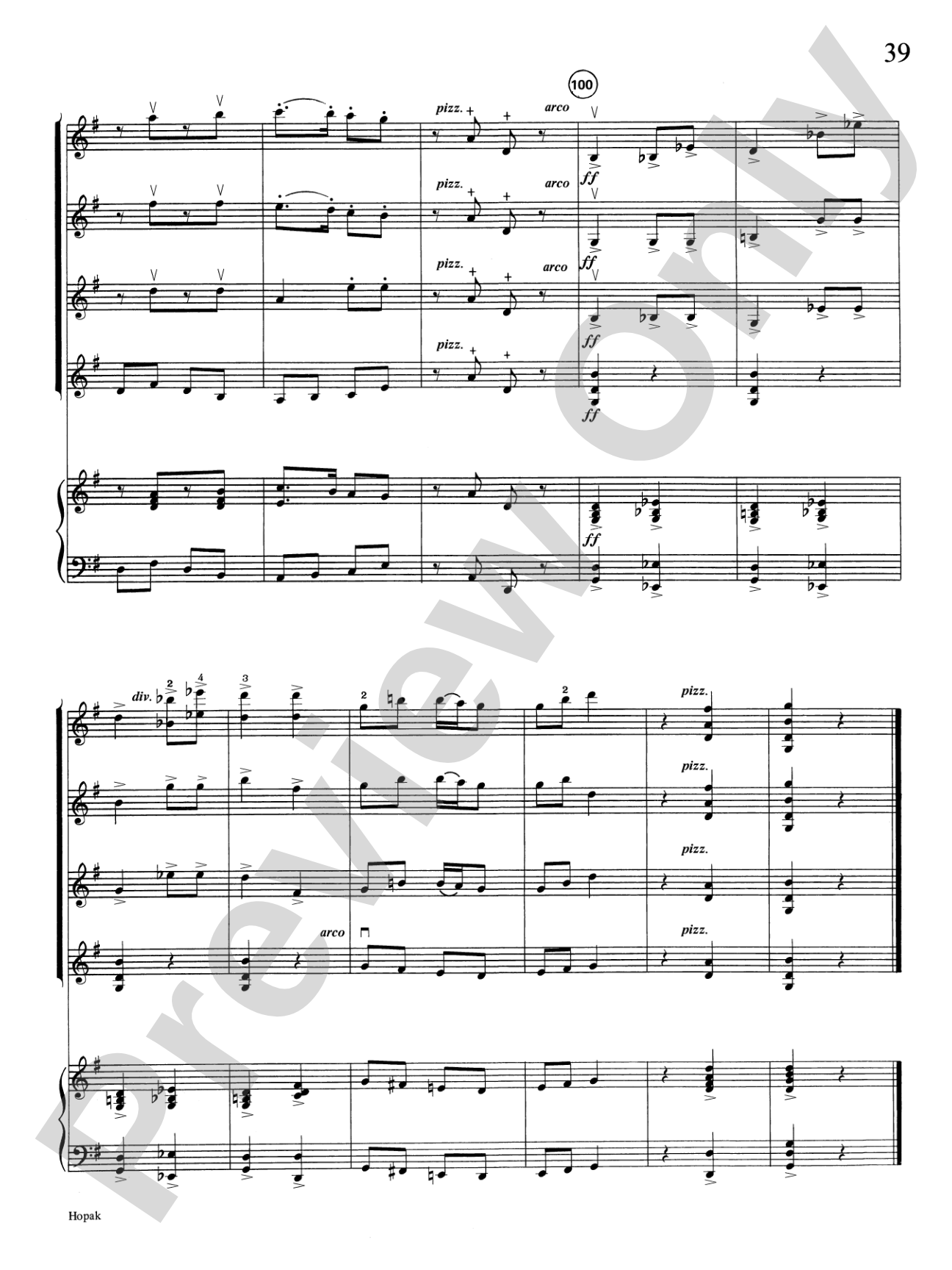 Highland/Etling Violin Quartet Series: Set 2: Violin