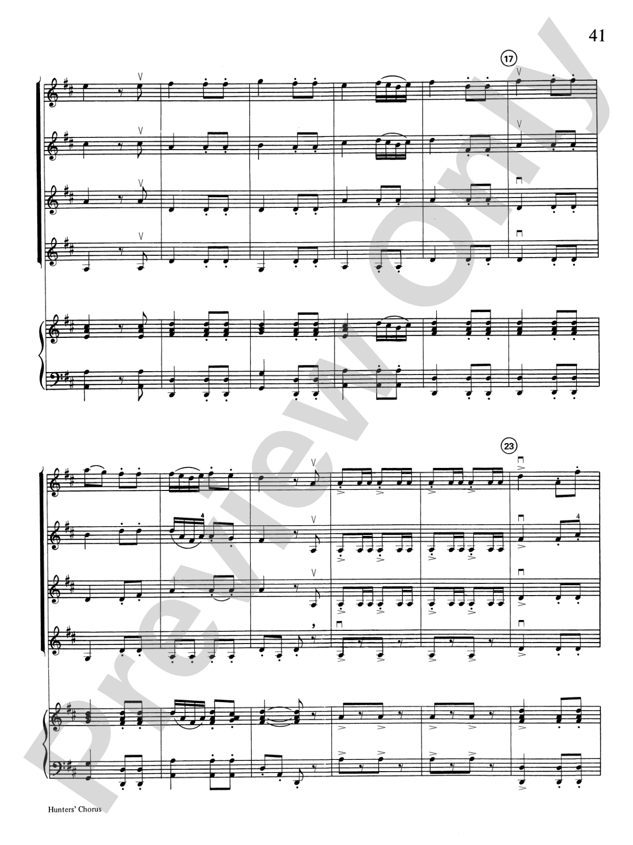 Highland/Etling Violin Quartet Series: Set 2: Violin