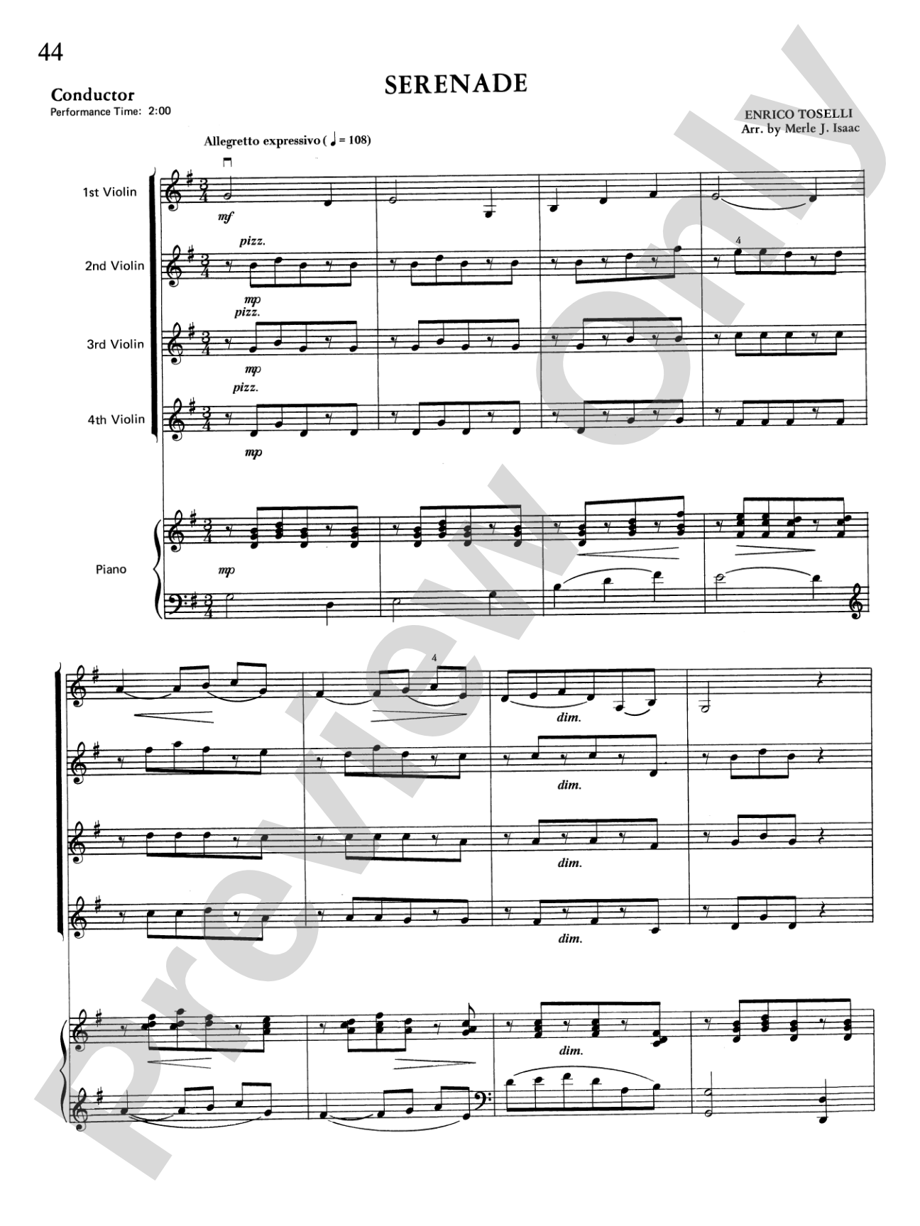 Highland/Etling Violin Quartet Series: Set 2: Violin