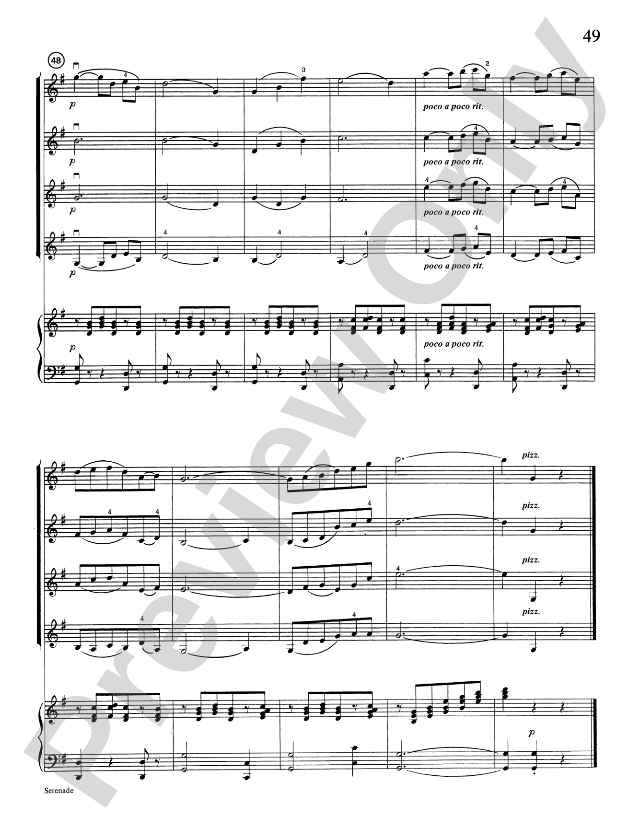 Highland/Etling Violin Quartet Series: Set 2: Violin