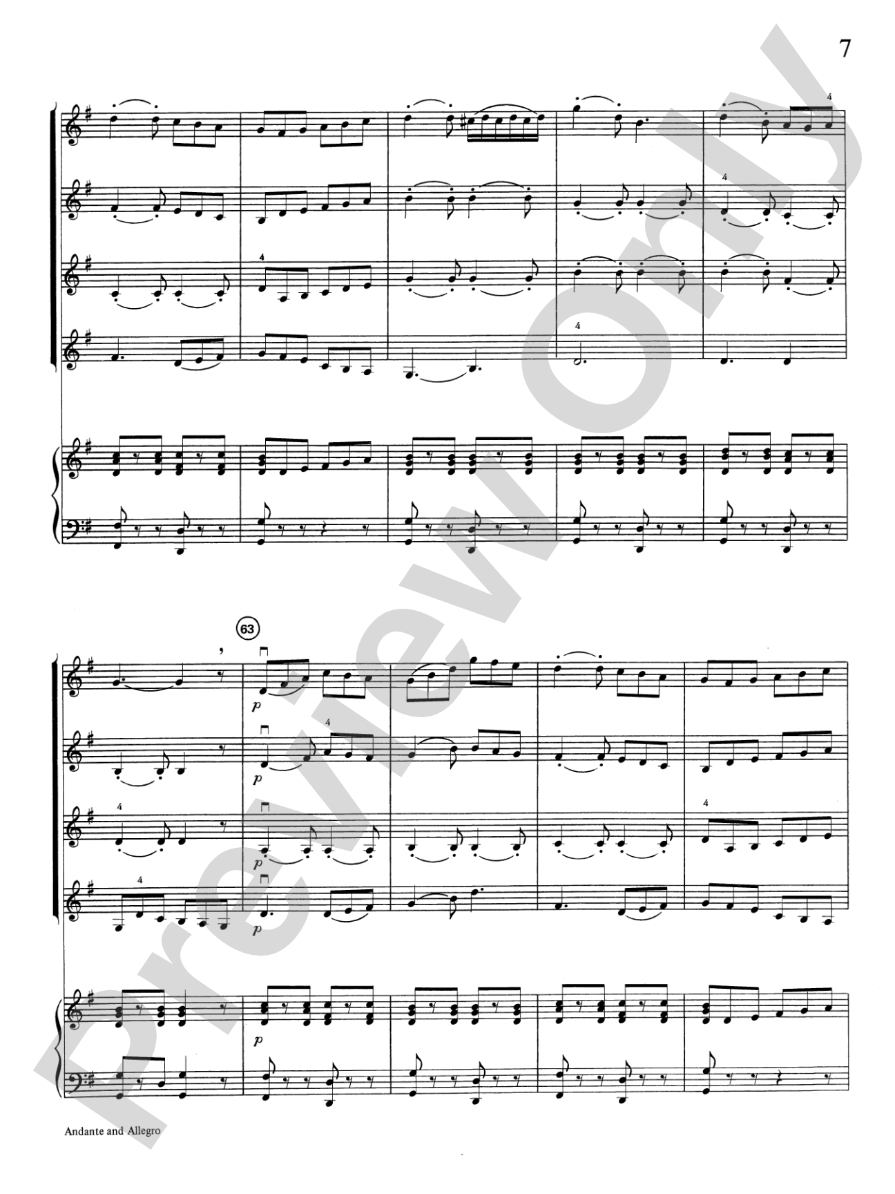 Highland/Etling Violin Quartet Series: Set 2: Violin