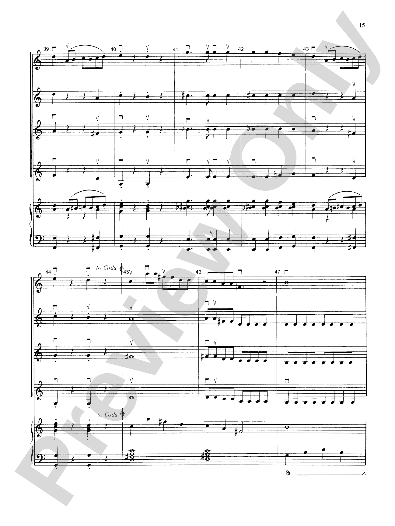 Highland/Etling Violin Quartet Series: Set 3: Violin