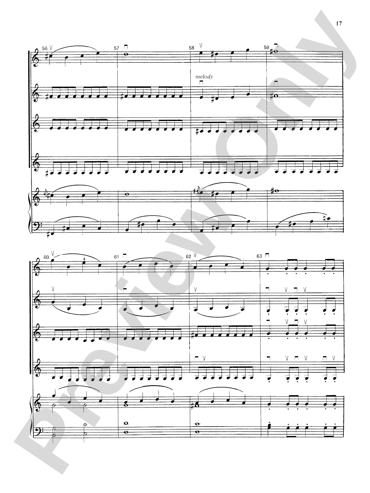 Highland/Etling Violin Quartet Series: Set 3: Violin