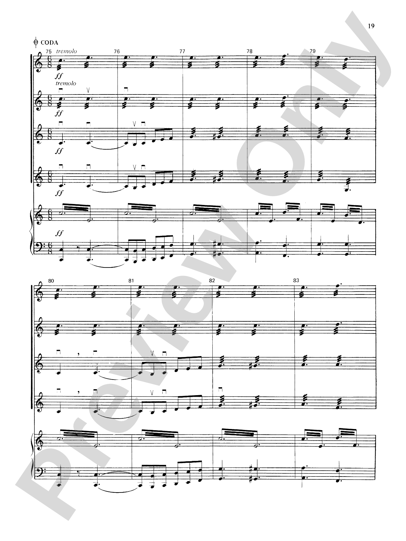 Highland/Etling Violin Quartet Series: Set 3: Violin