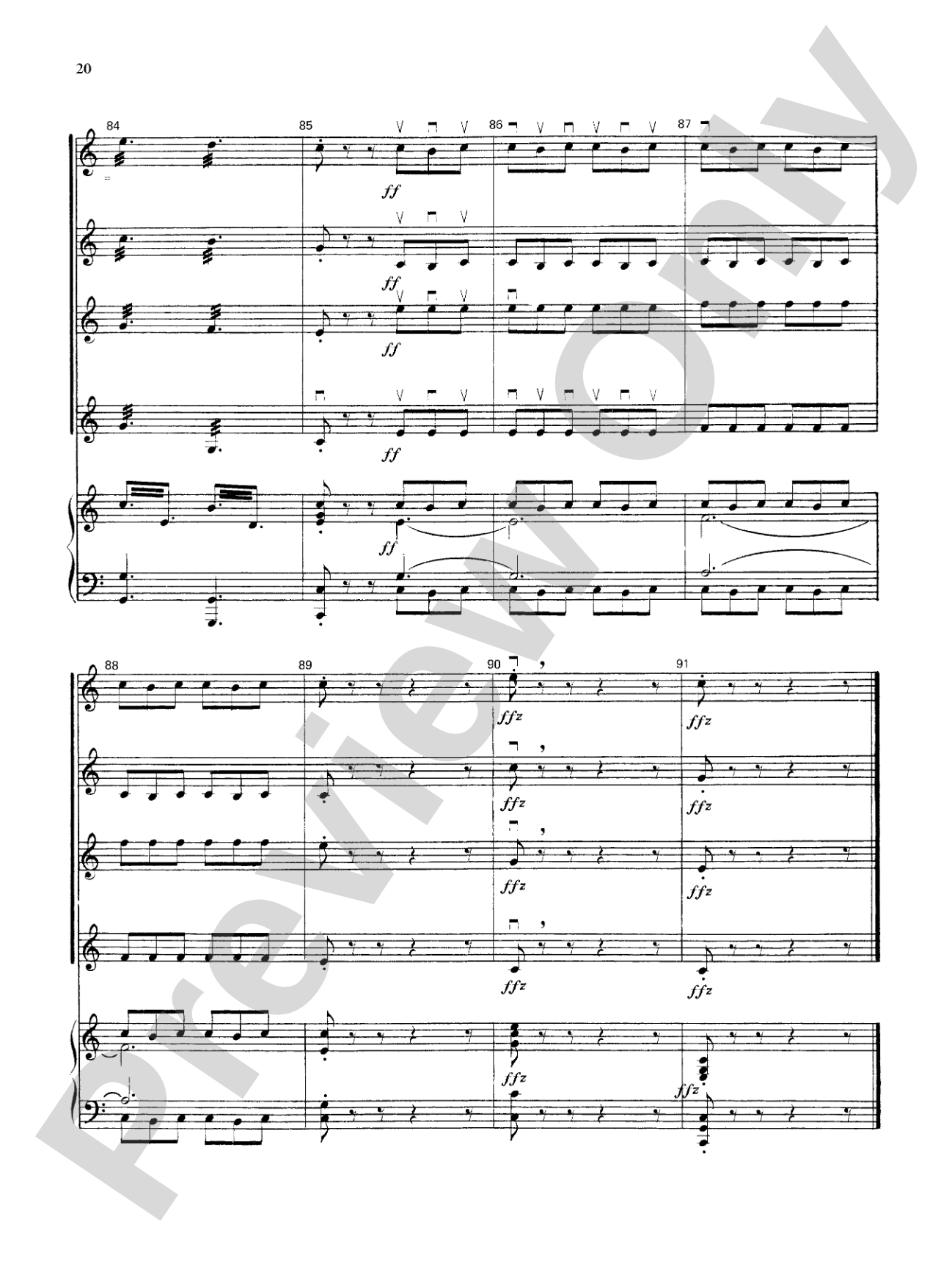 Highland/Etling Violin Quartet Series: Set 3: Violin