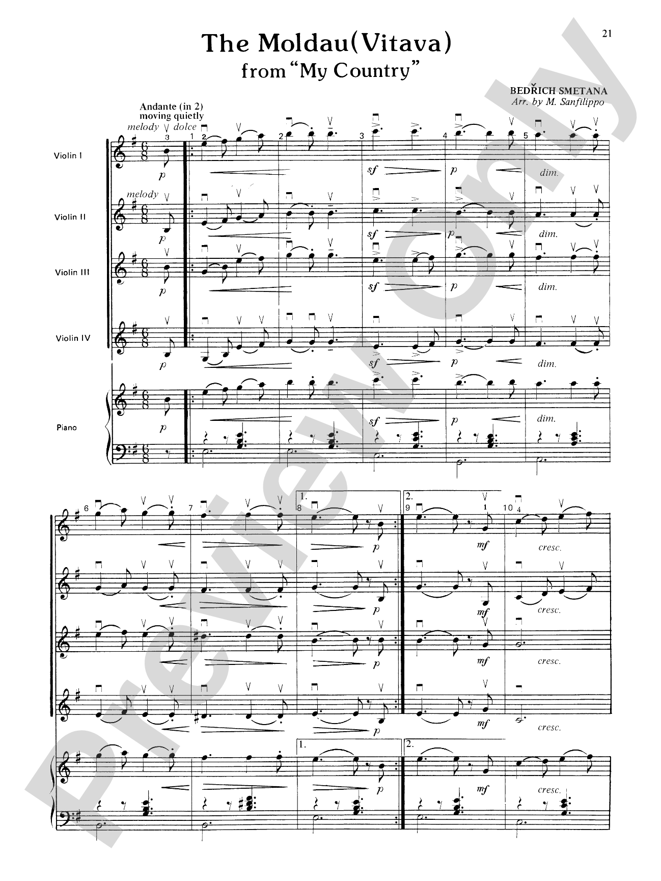 Highland/Etling Violin Quartet Series: Set 3: Violin