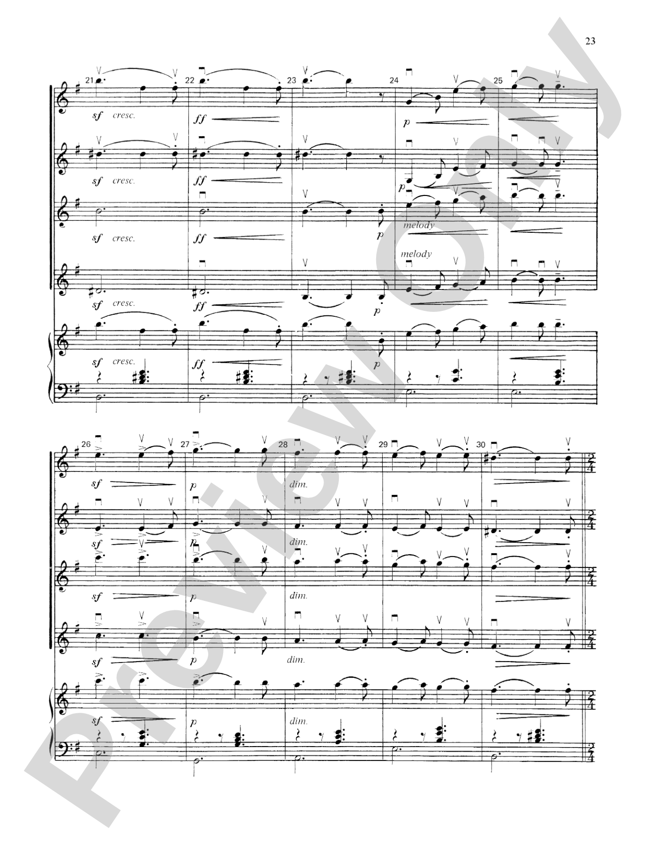 Highland/Etling Violin Quartet Series: Set 3: Violin