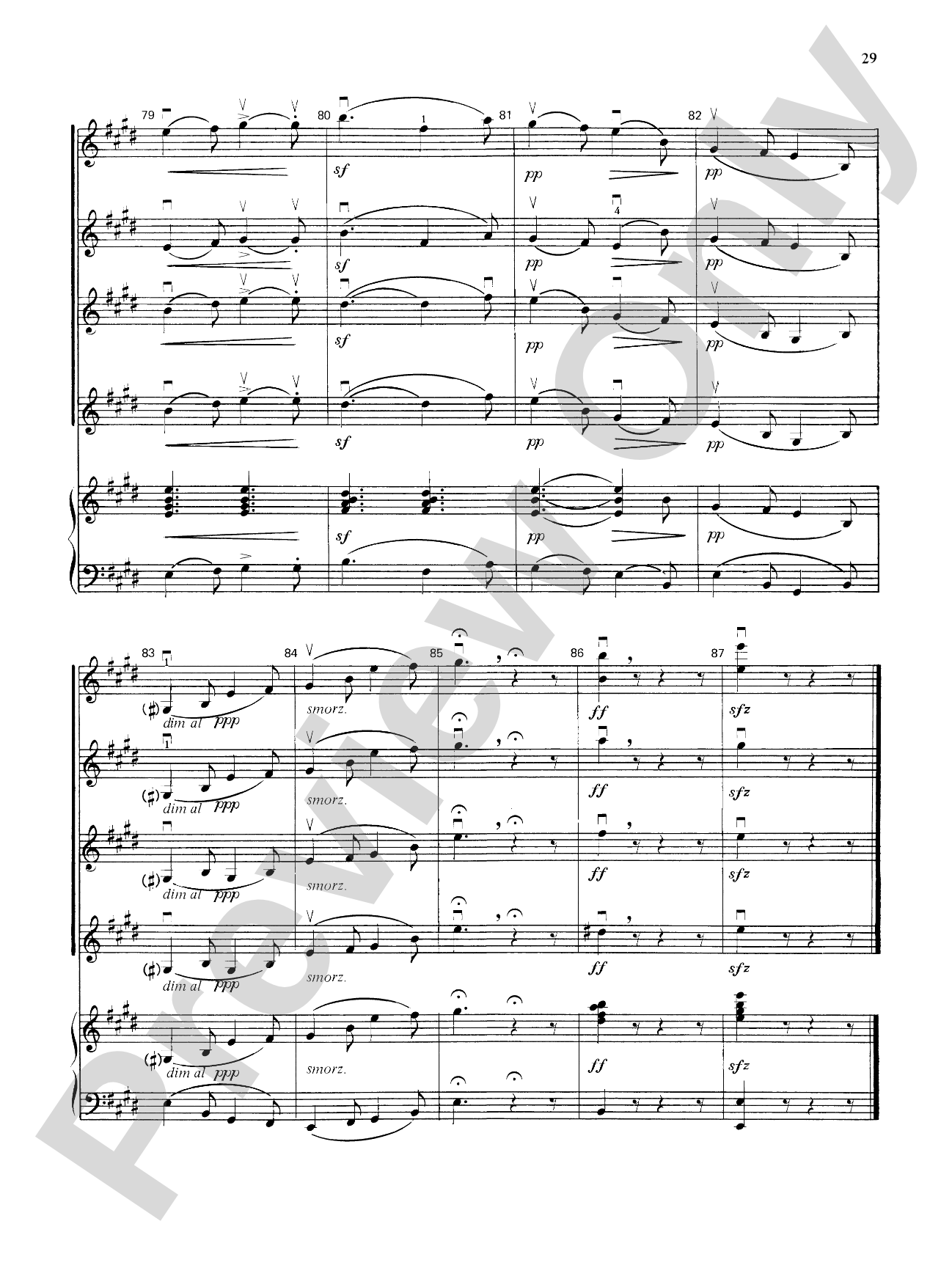 Highland/Etling Violin Quartet Series: Set 3: Violin