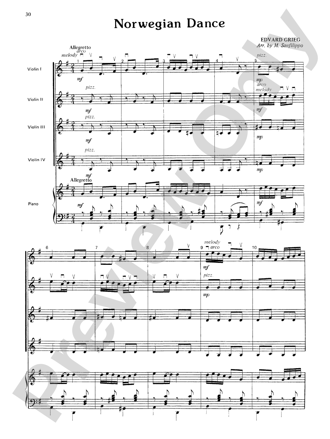Highland/Etling Violin Quartet Series: Set 3: Violin