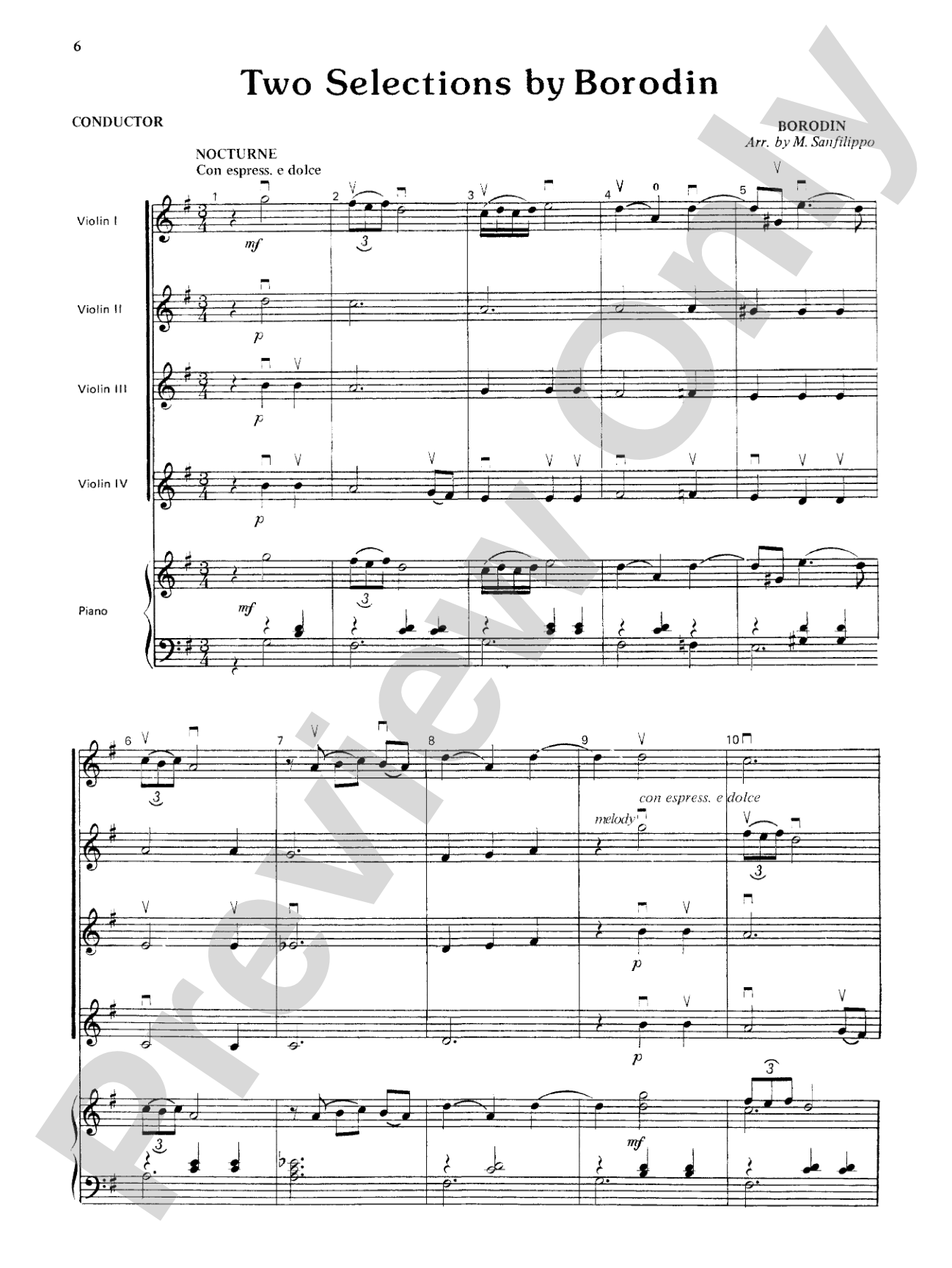 Highland/Etling Violin Quartet Series: Set 3: Violin