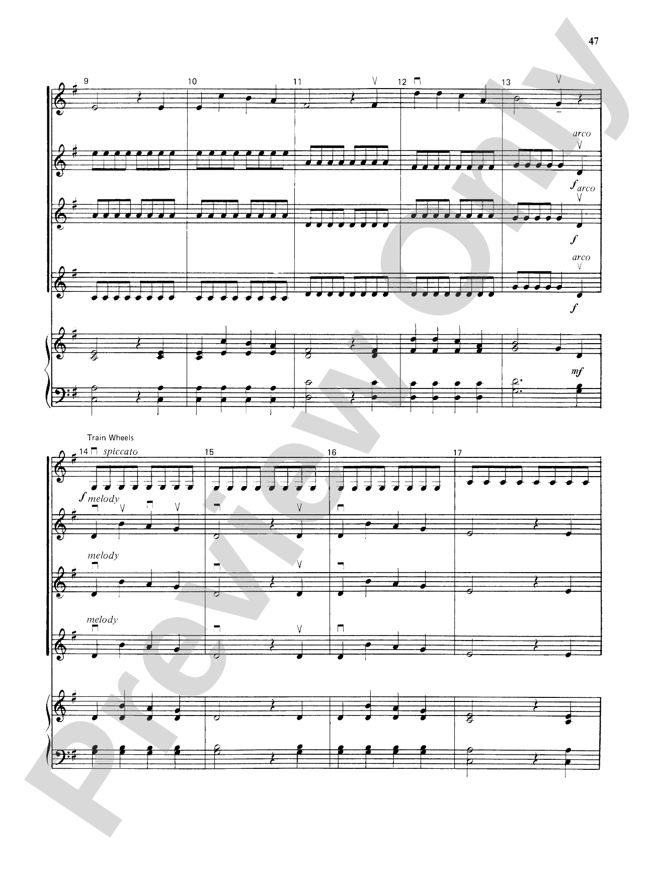 Highland/Etling Violin Quartet Series: Set 3: Violin