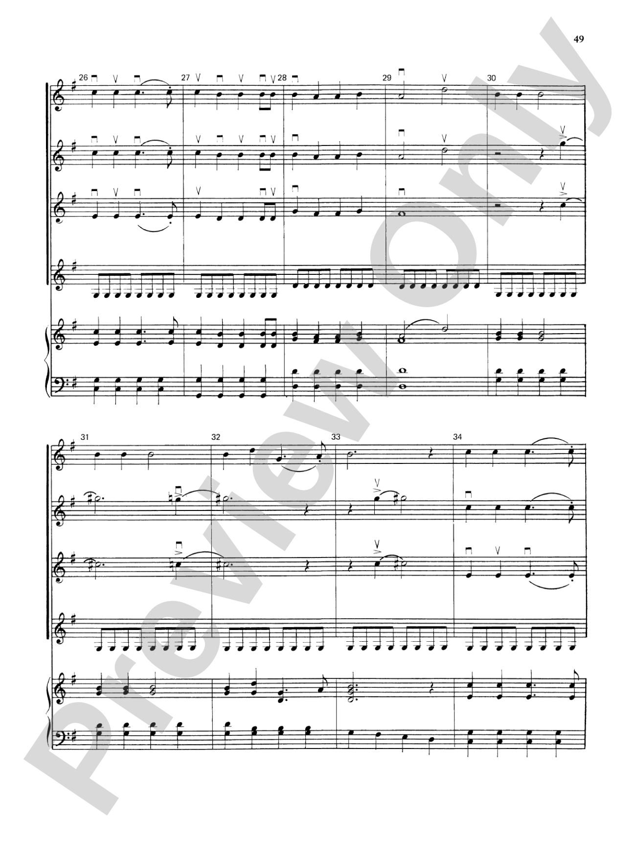 Highland/Etling Violin Quartet Series: Set 3: Violin