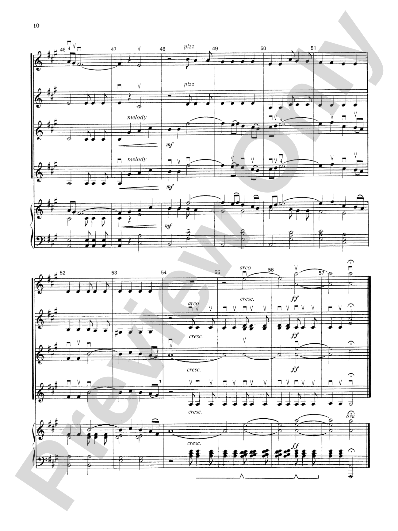 Highland/Etling Violin Quartet Series: Set 3: Violin