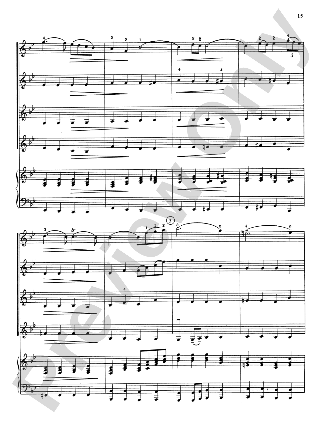 Highland/Etling Violin Quartet Series: Set 5: Violin