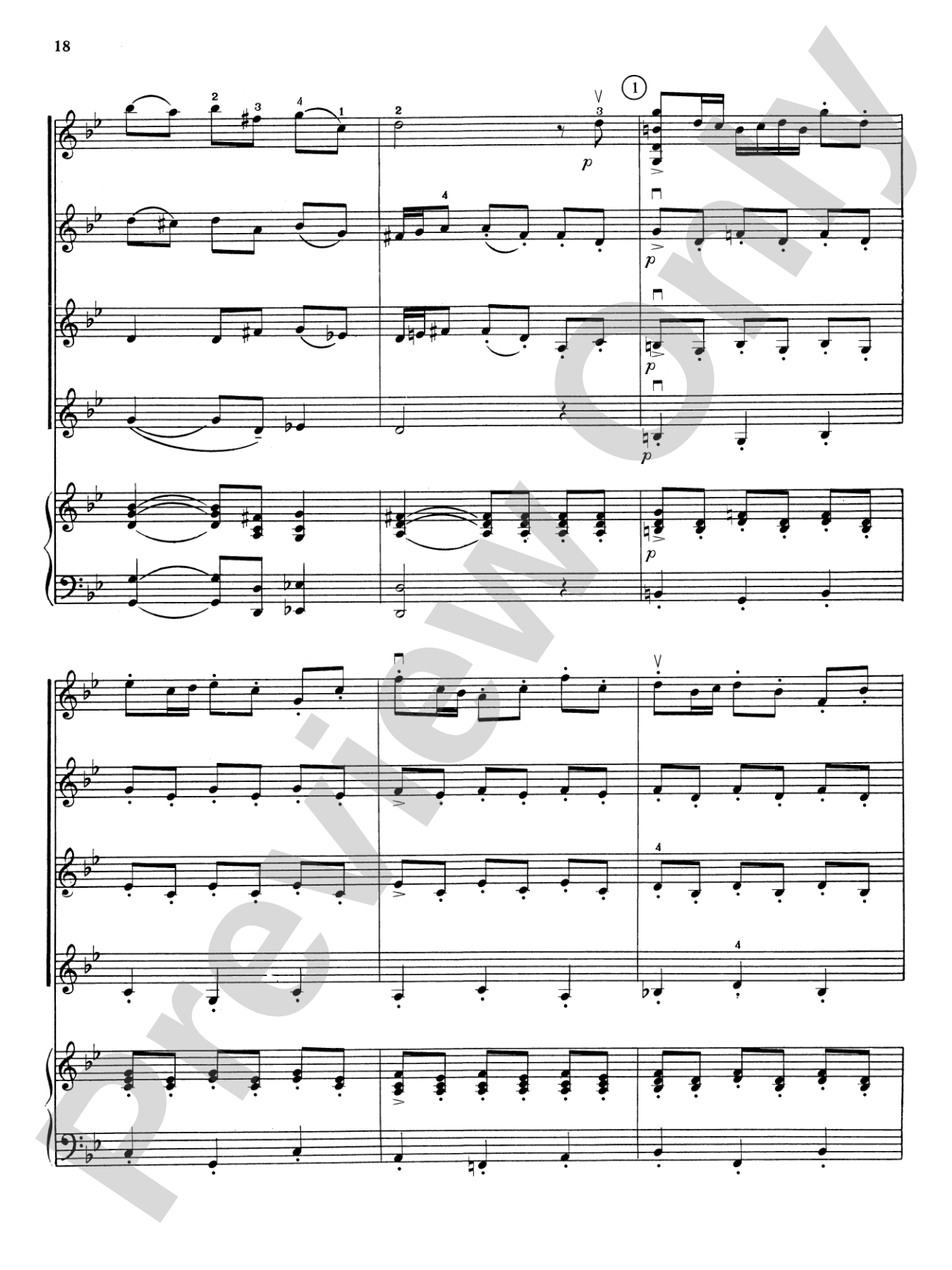 Highland/Etling Violin Quartet Series: Set 5: Violin