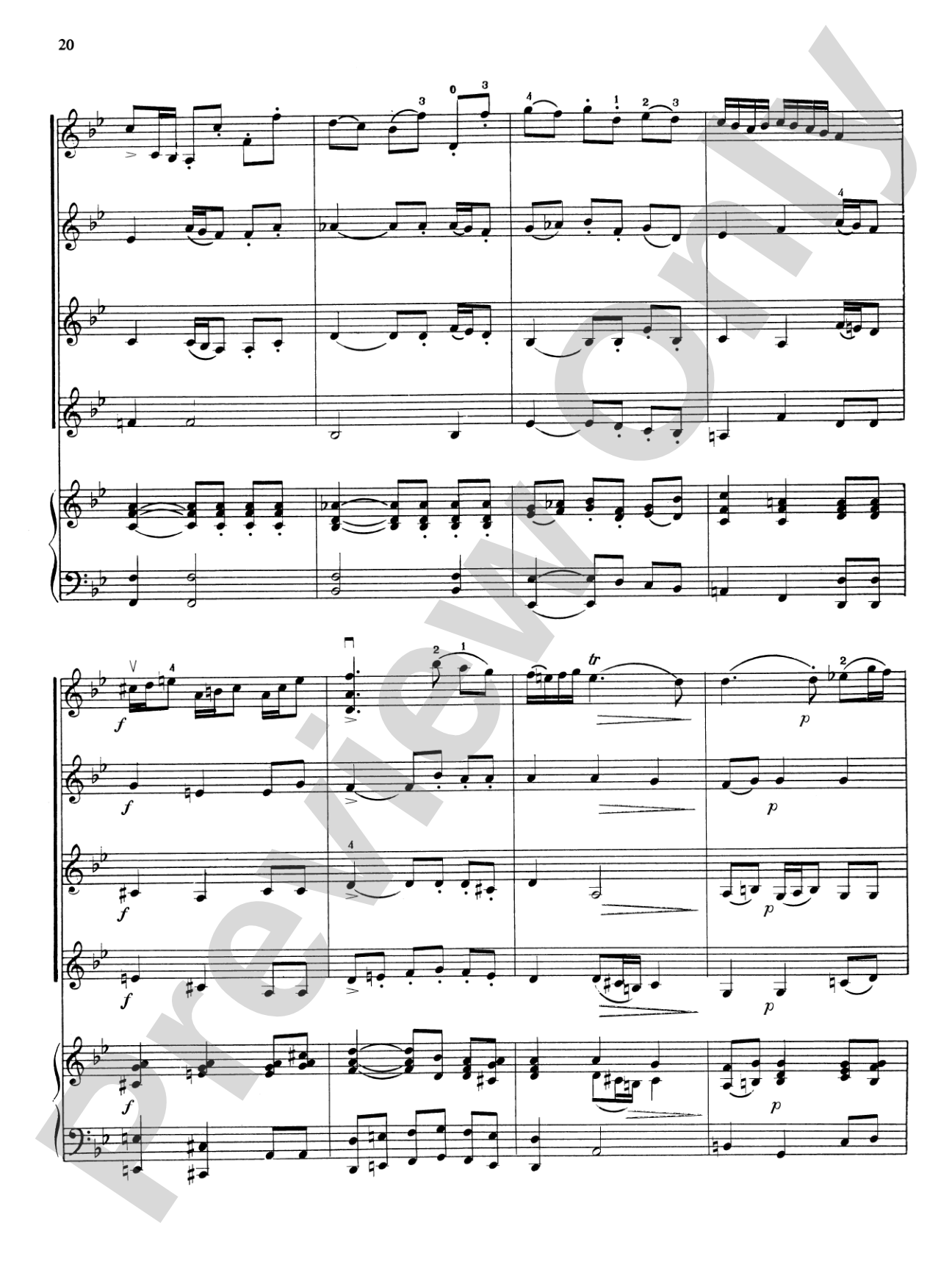 Highland/Etling Violin Quartet Series: Set 5: Violin