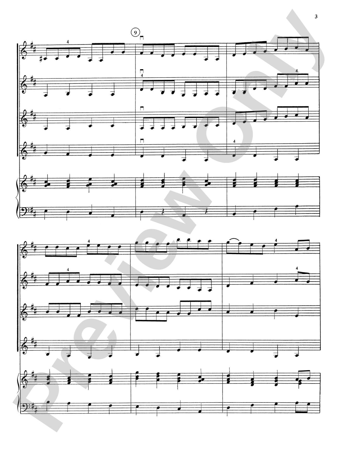 Highland/Etling Violin Quartet Series: Set 5: Violin