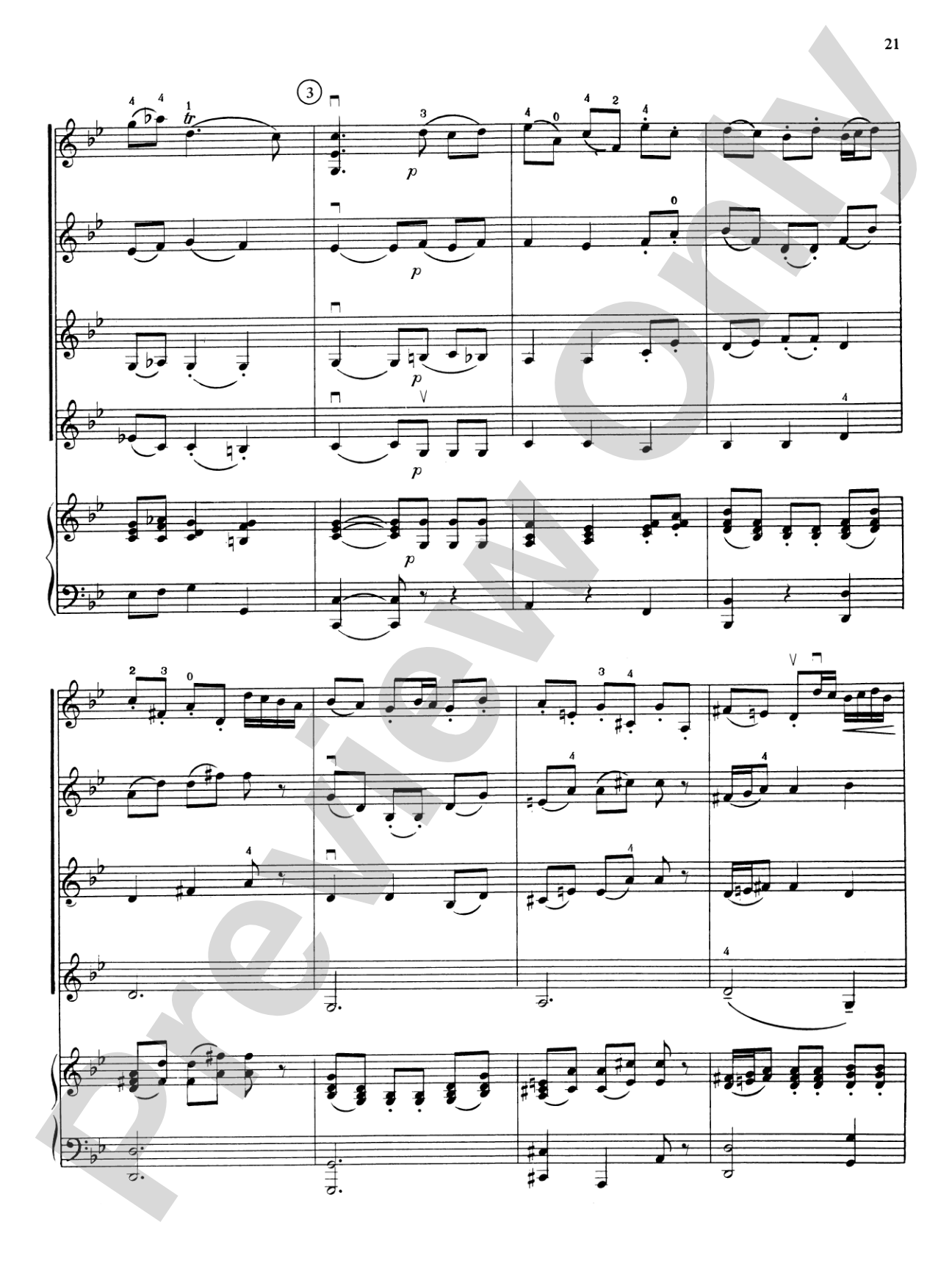 Highland/Etling Violin Quartet Series: Set 5: Violin