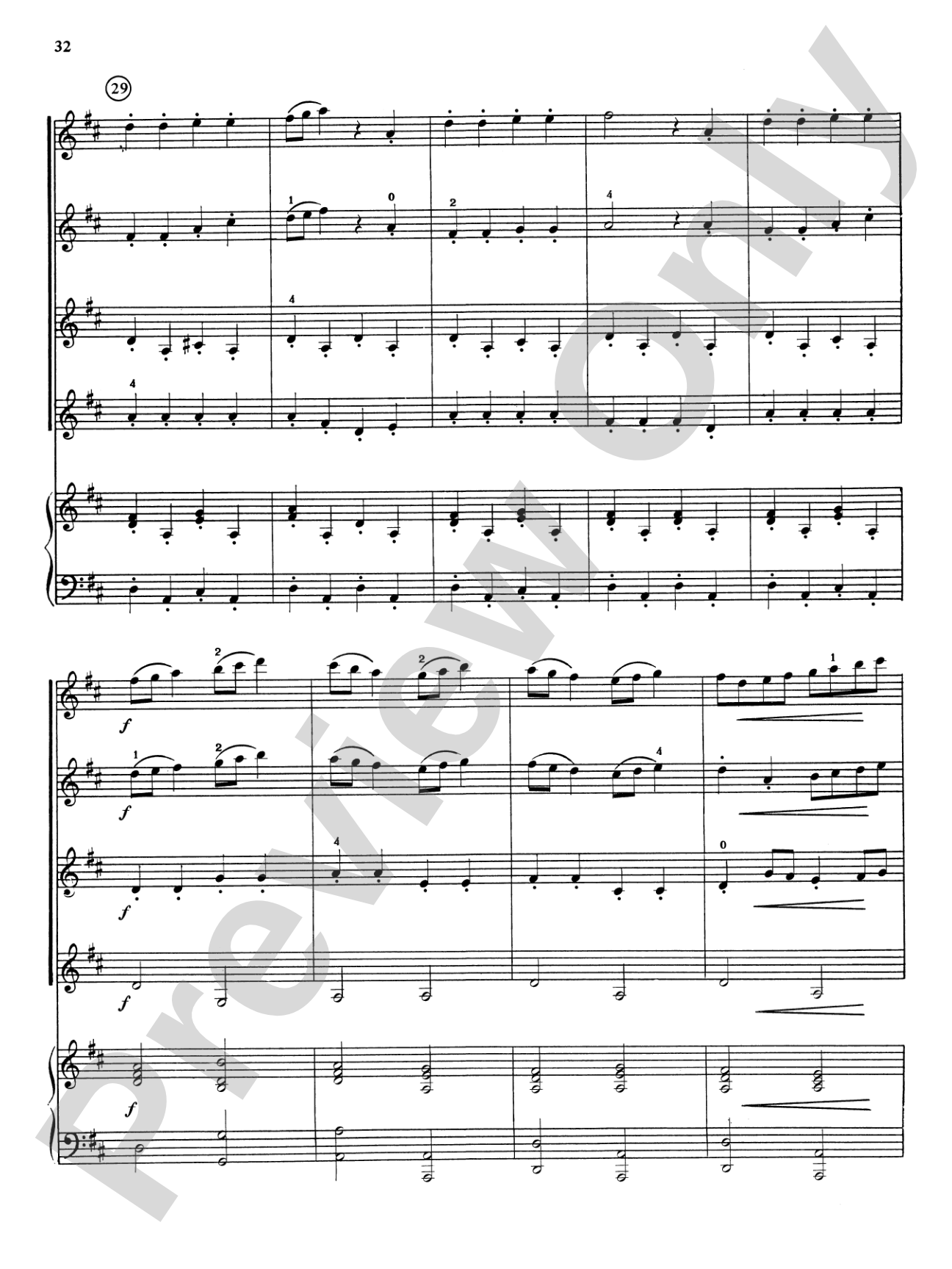 Highland/Etling Violin Quartet Series: Set 5: Violin