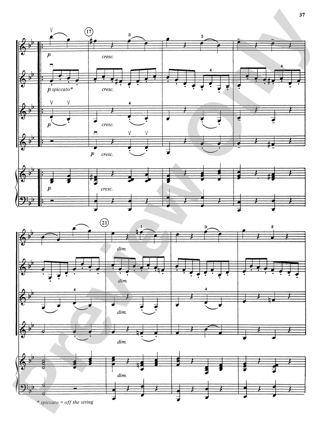 Highland/Etling Violin Quartet Series: Set 5: Violin