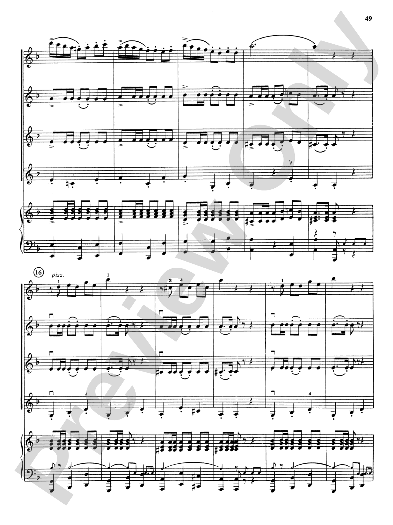 Highland/Etling Violin Quartet Series: Set 5: Violin