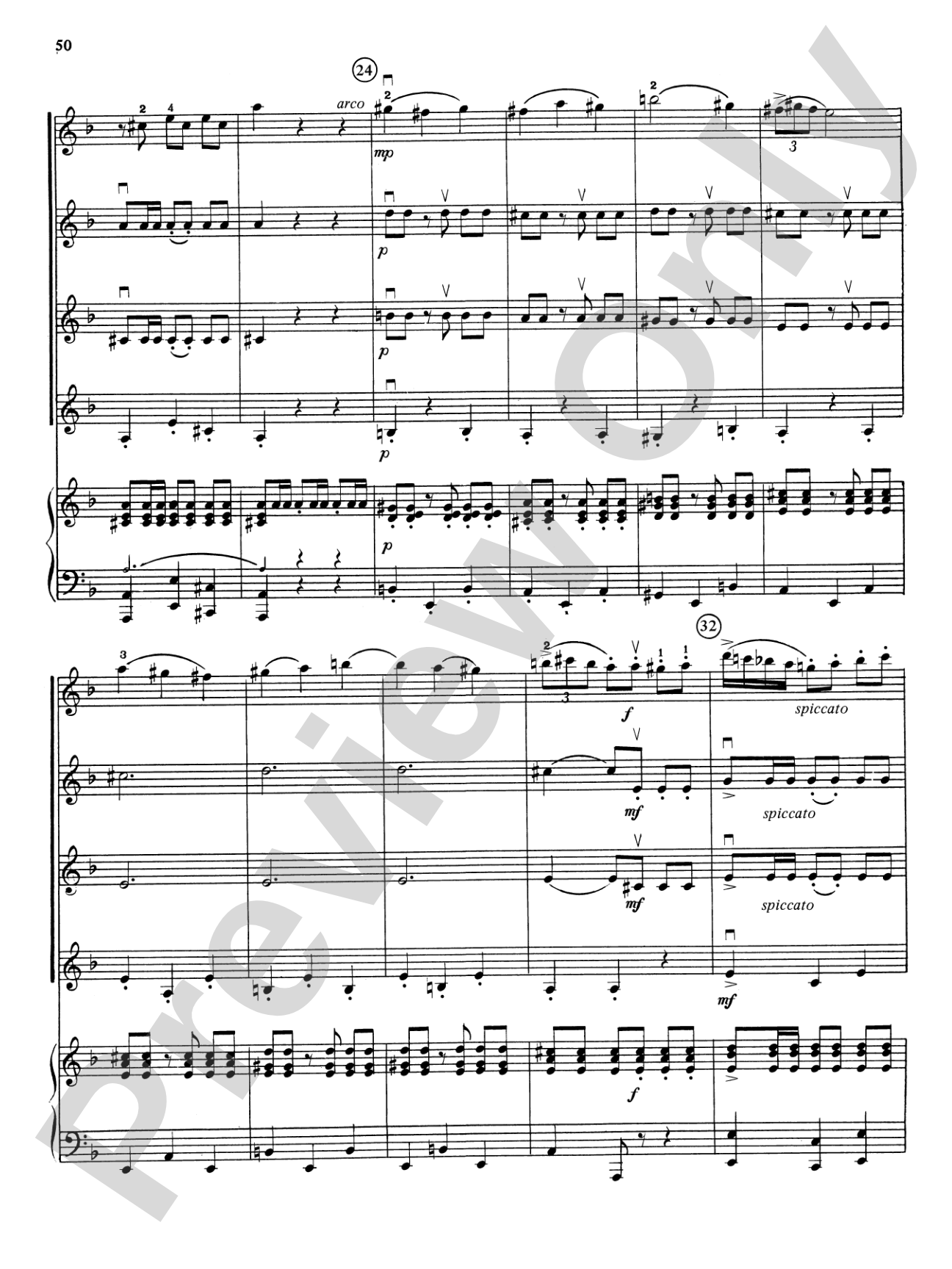 Highland/Etling Violin Quartet Series: Set 5: Violin