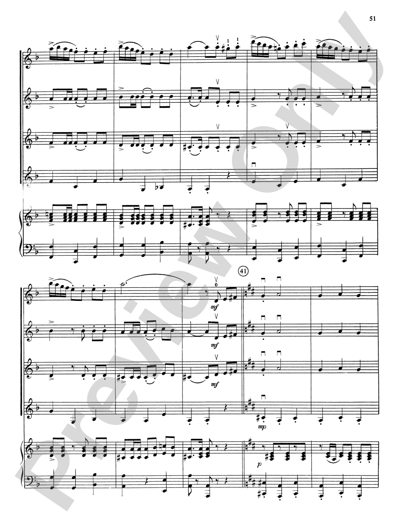 Highland/Etling Violin Quartet Series: Set 5: Violin