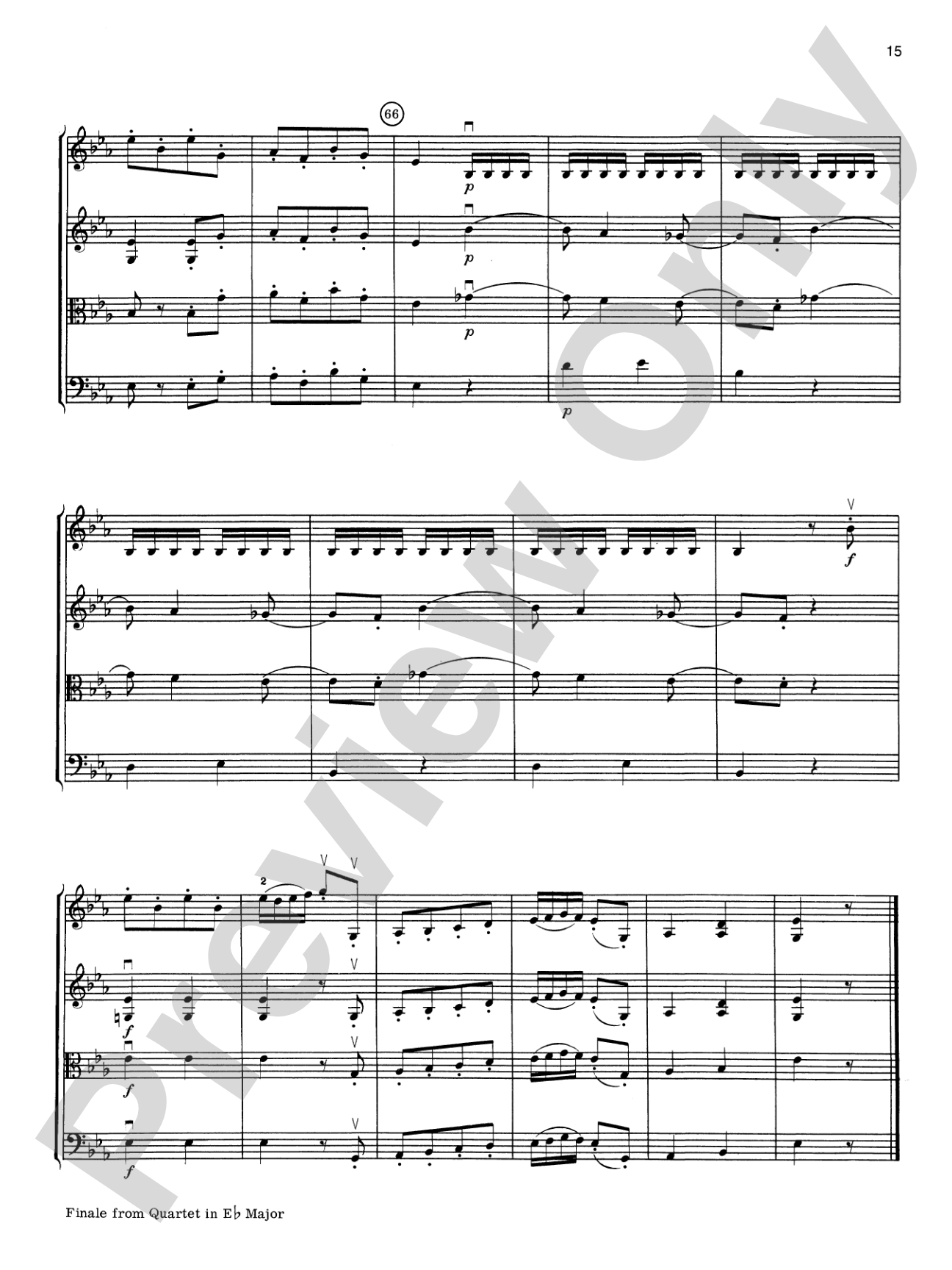 Haydn String Quartets: String Quartet