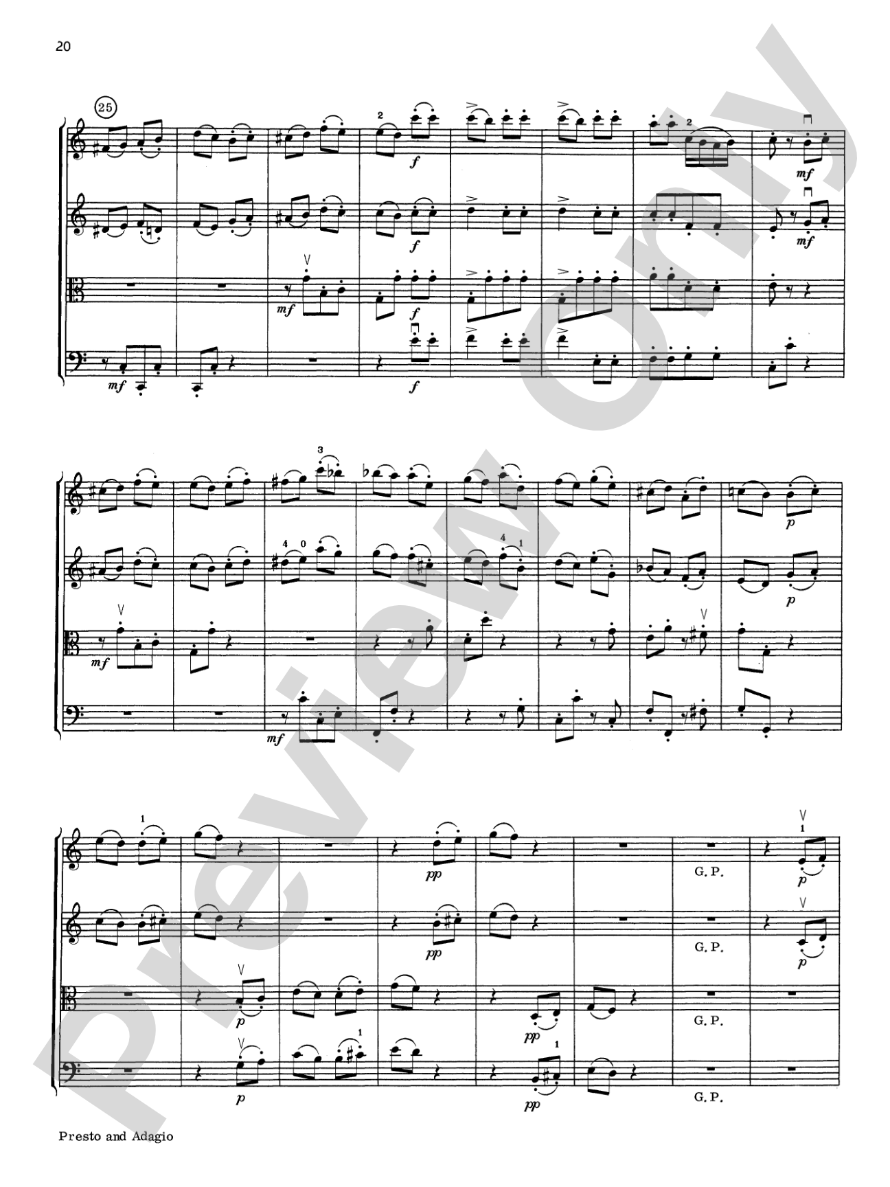 Haydn String Quartets: String Quartet