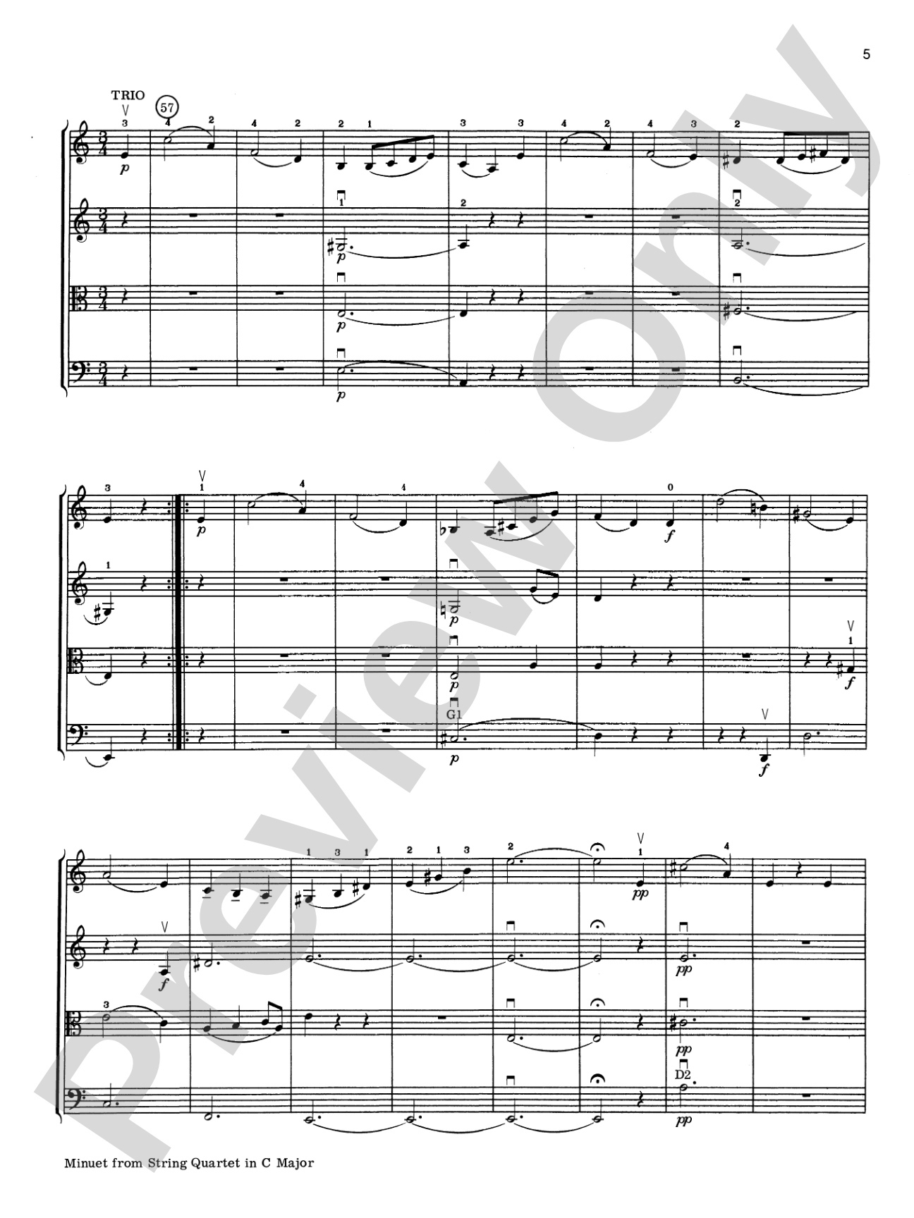 Haydn String Quartets: String Quartet