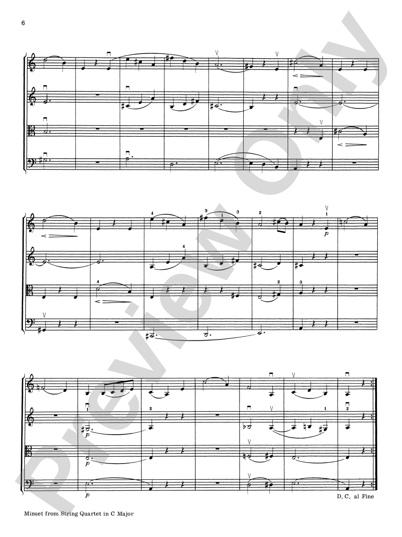 Haydn String Quartets: String Quartet