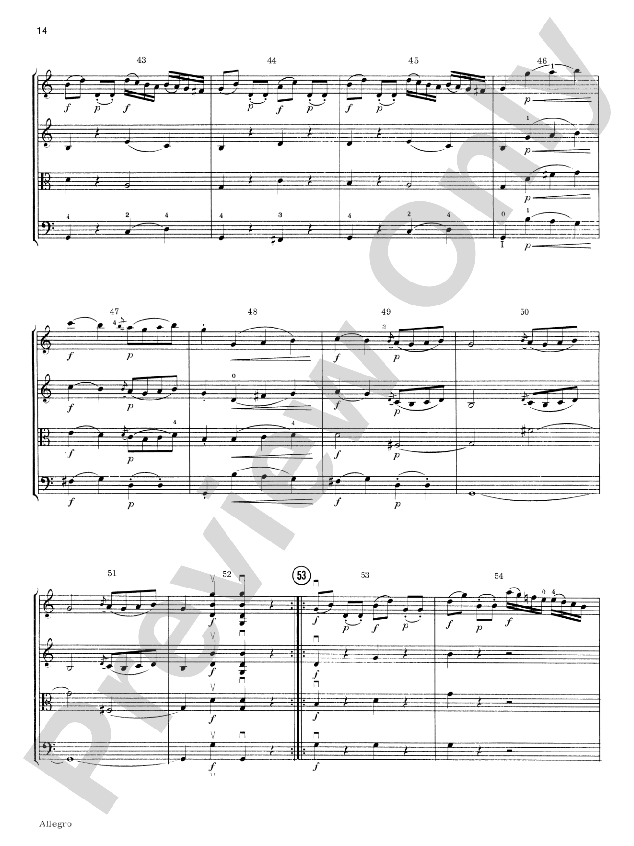 Mozart String Quartets: String Quartet