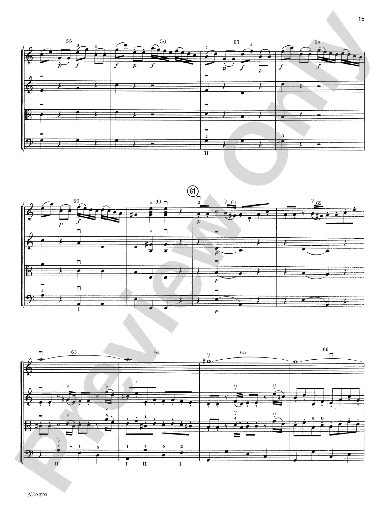 Mozart String Quartets: String Quartet