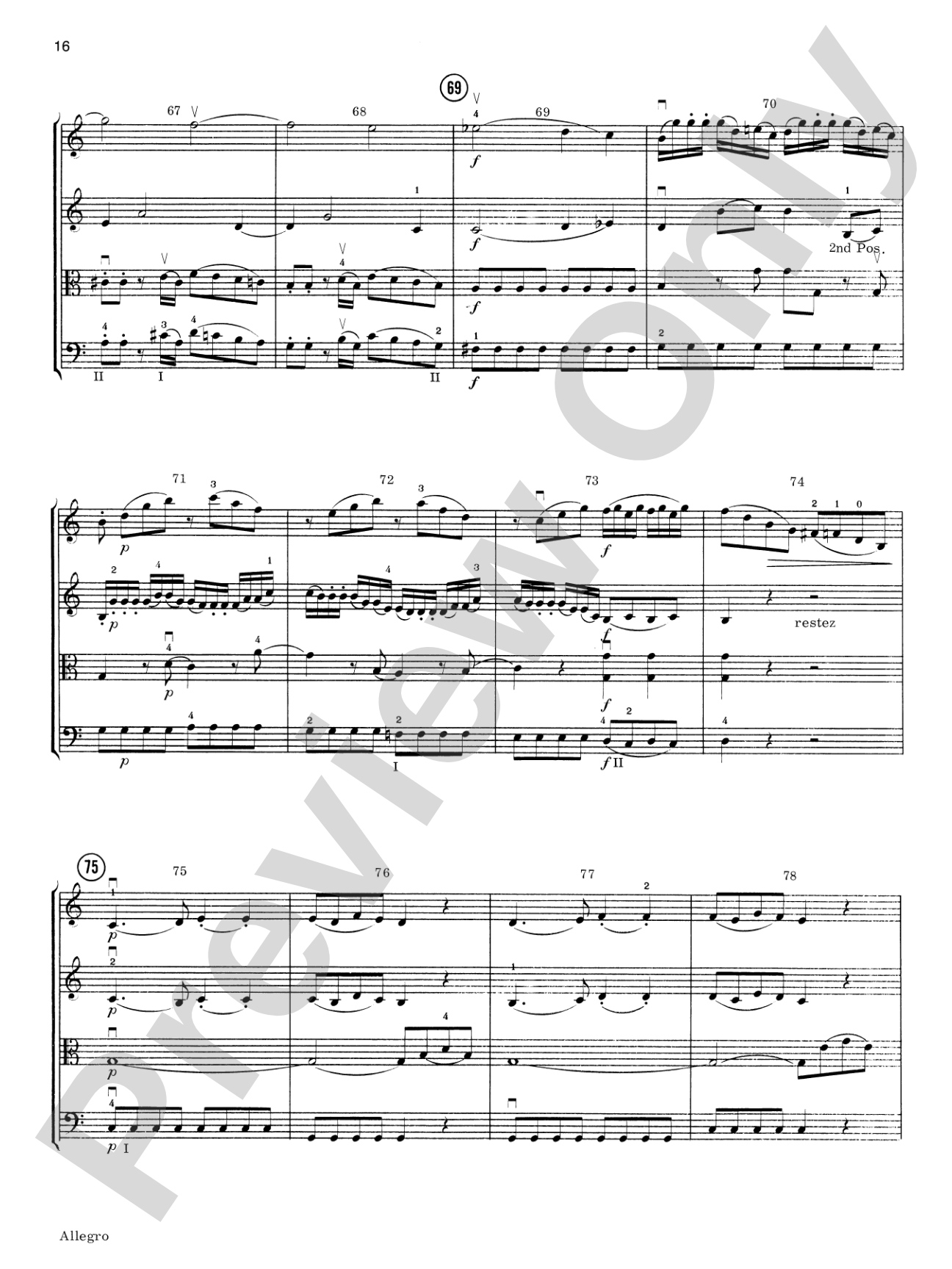 Mozart String Quartets: String Quartet