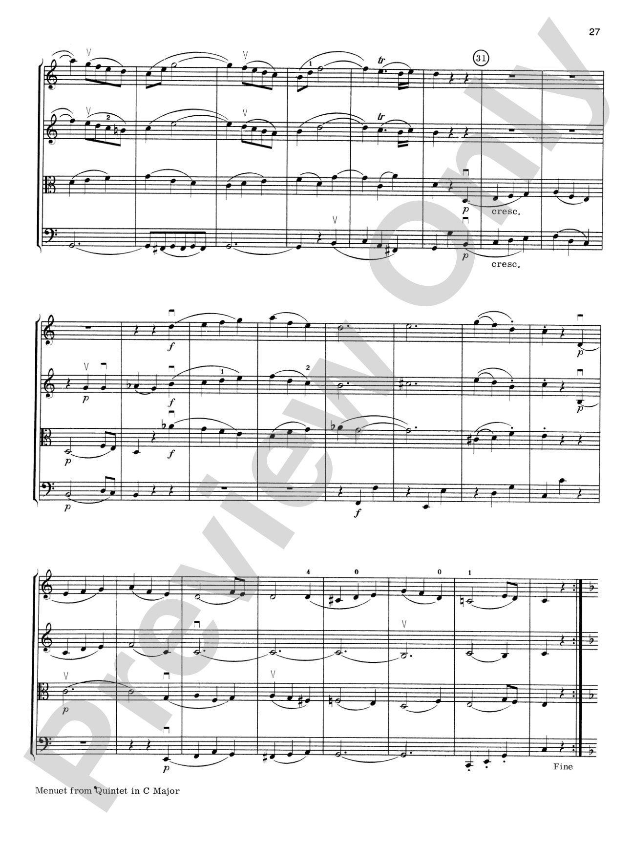 Mozart String Quartets: String Quartet