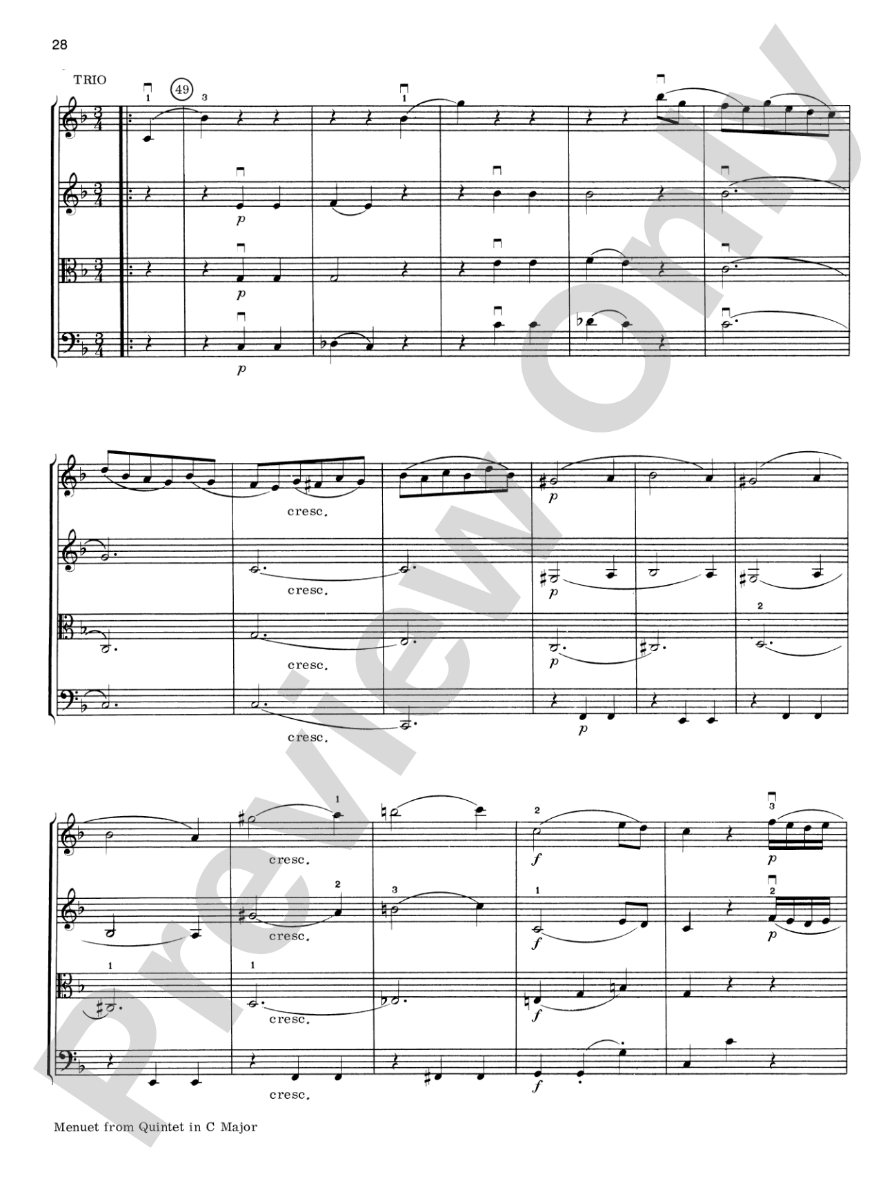 Mozart String Quartets: String Quartet