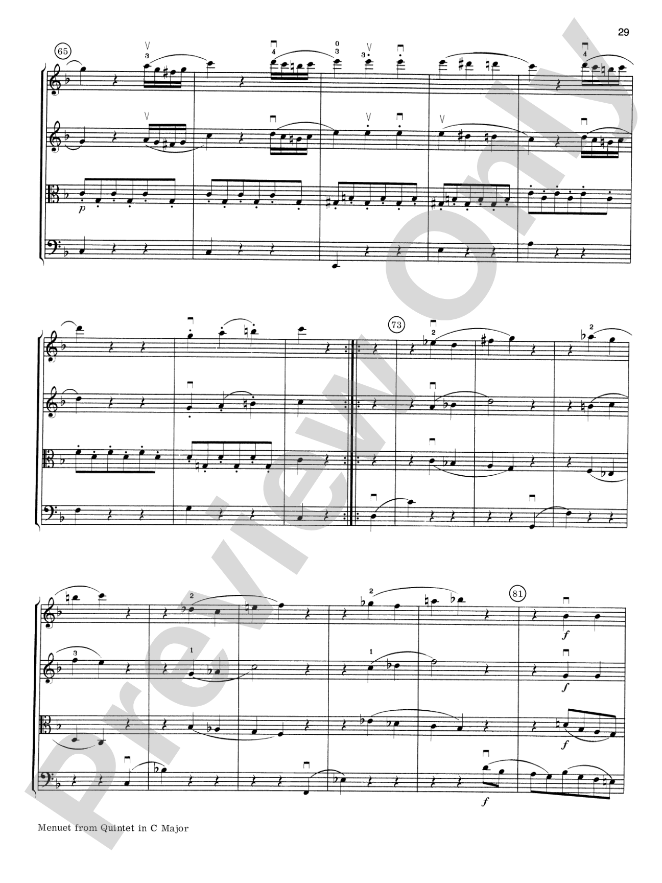 Mozart String Quartets: String Quartet