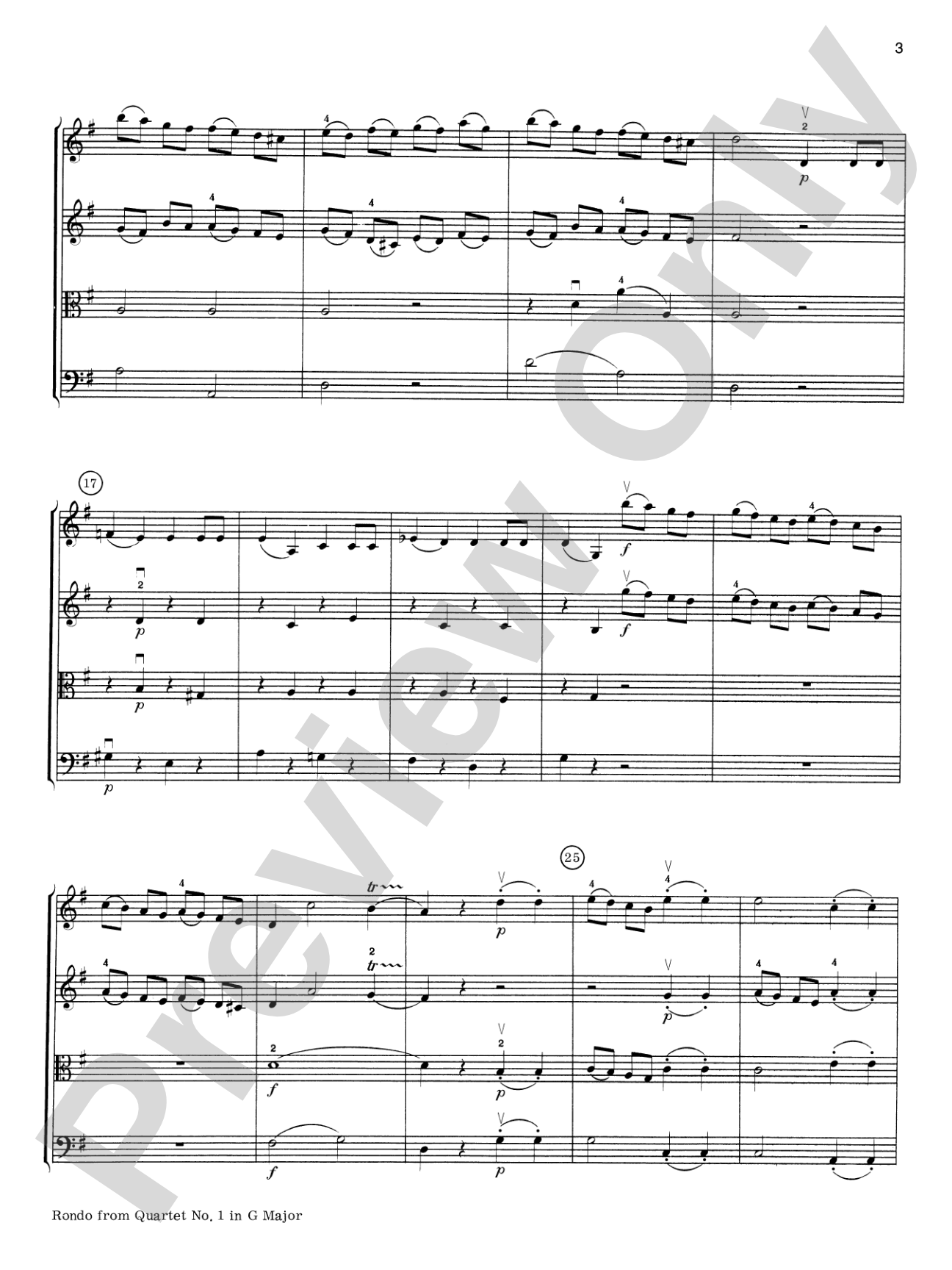 Mozart String Quartets: String Quartet